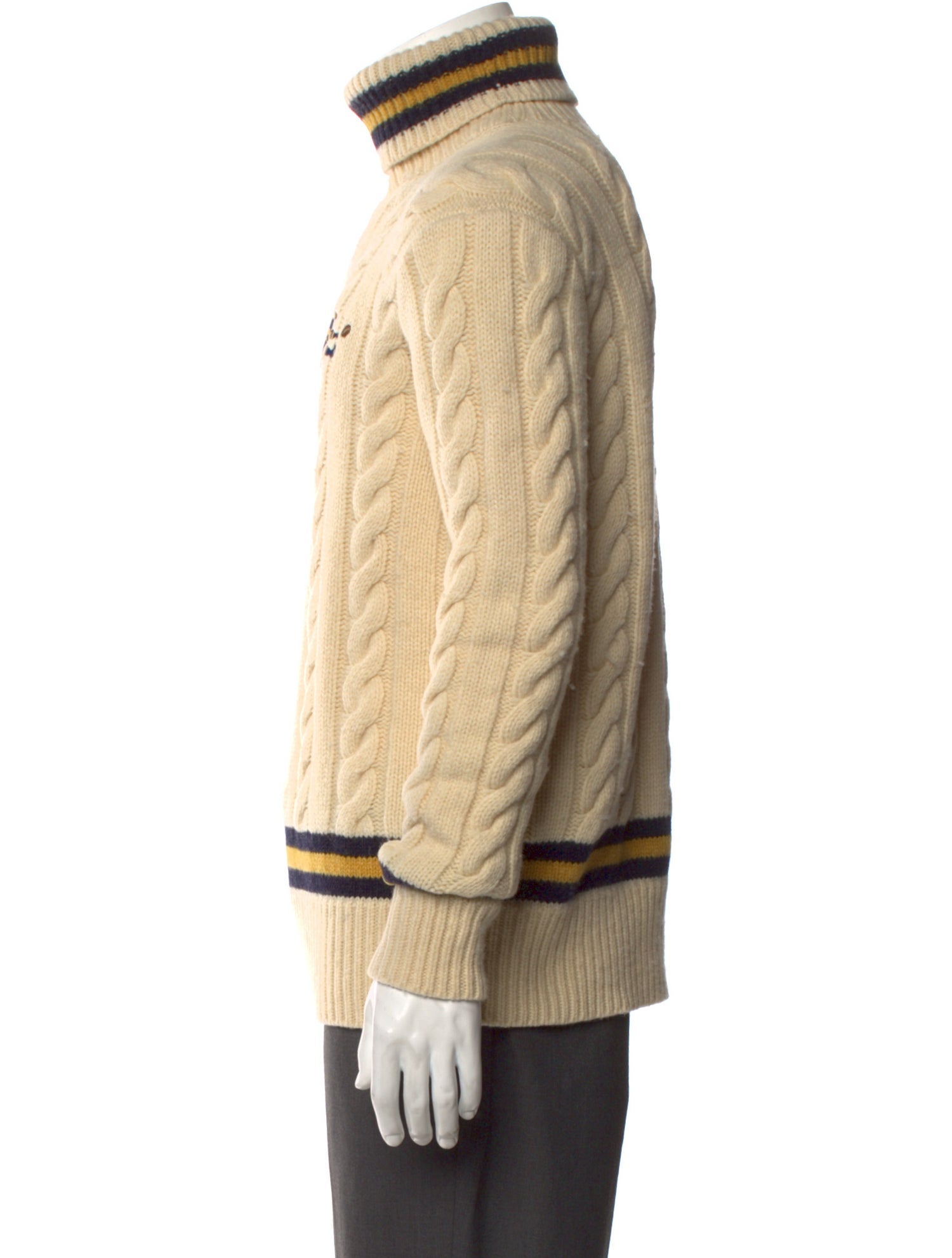 Polo Ralph Lauren Wool Graphic Print Pullover