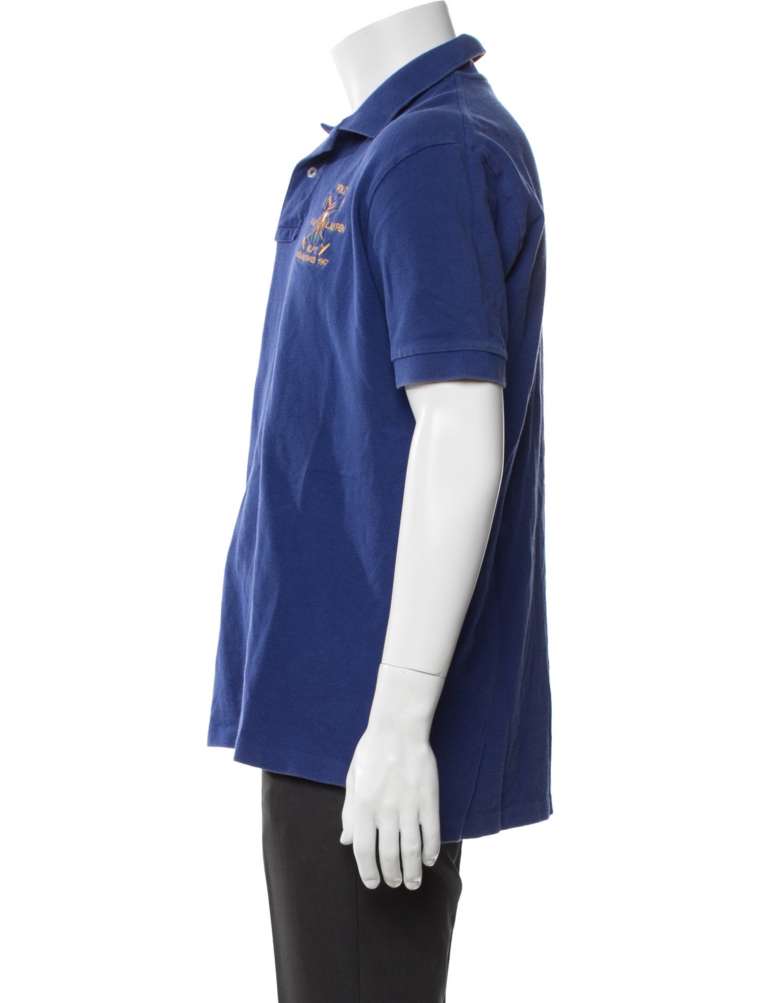 Polo Ralph Lauren Graphic Print Collar Polo Shirt
