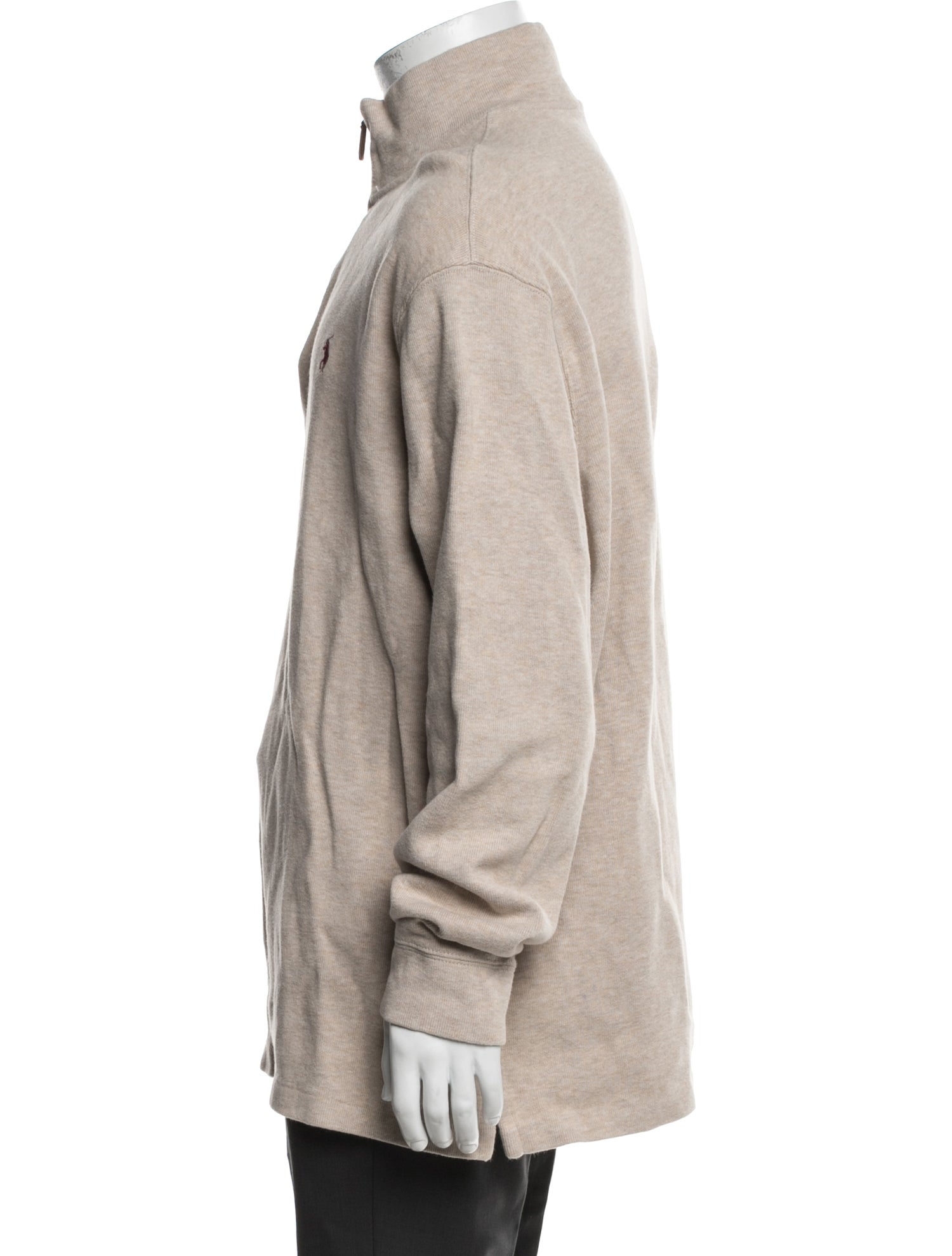 Polo Ralph Lauren Mock Neck Long Sleeve Polo Sweater