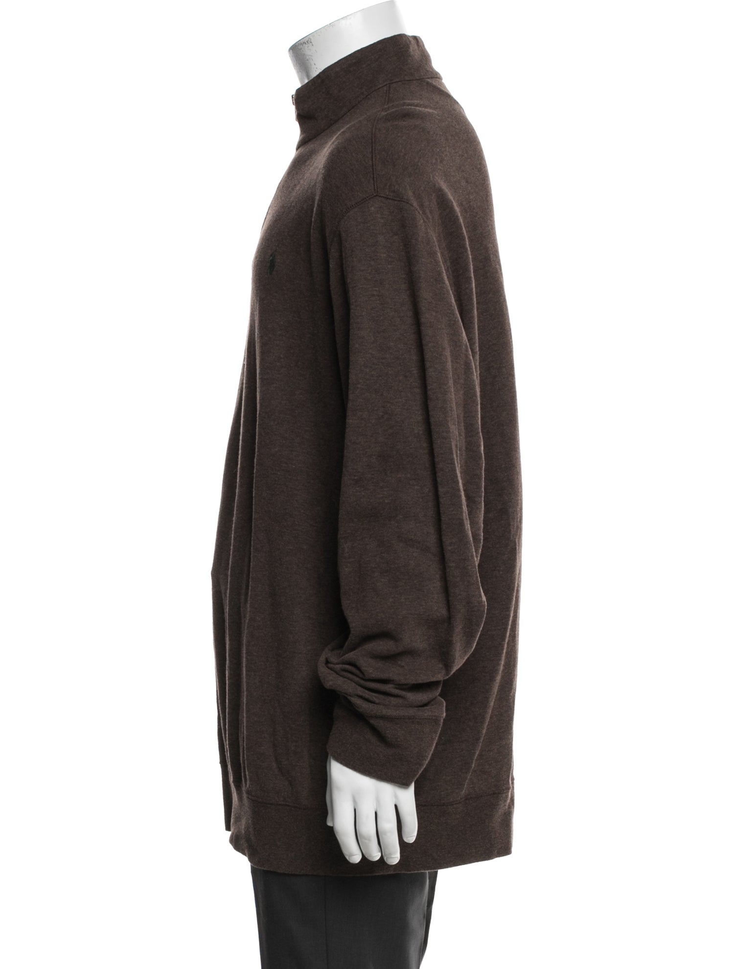 Polo Ralph Lauren Mock Neck Long Sleeve Polo Sweater