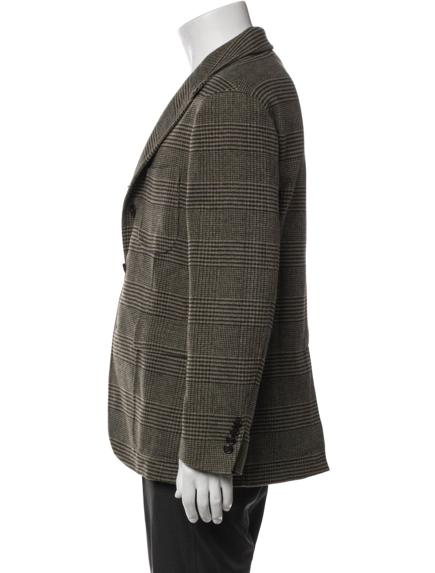 Saint Laurent 2016 Officer Napoleon Blazer - Black Suiting