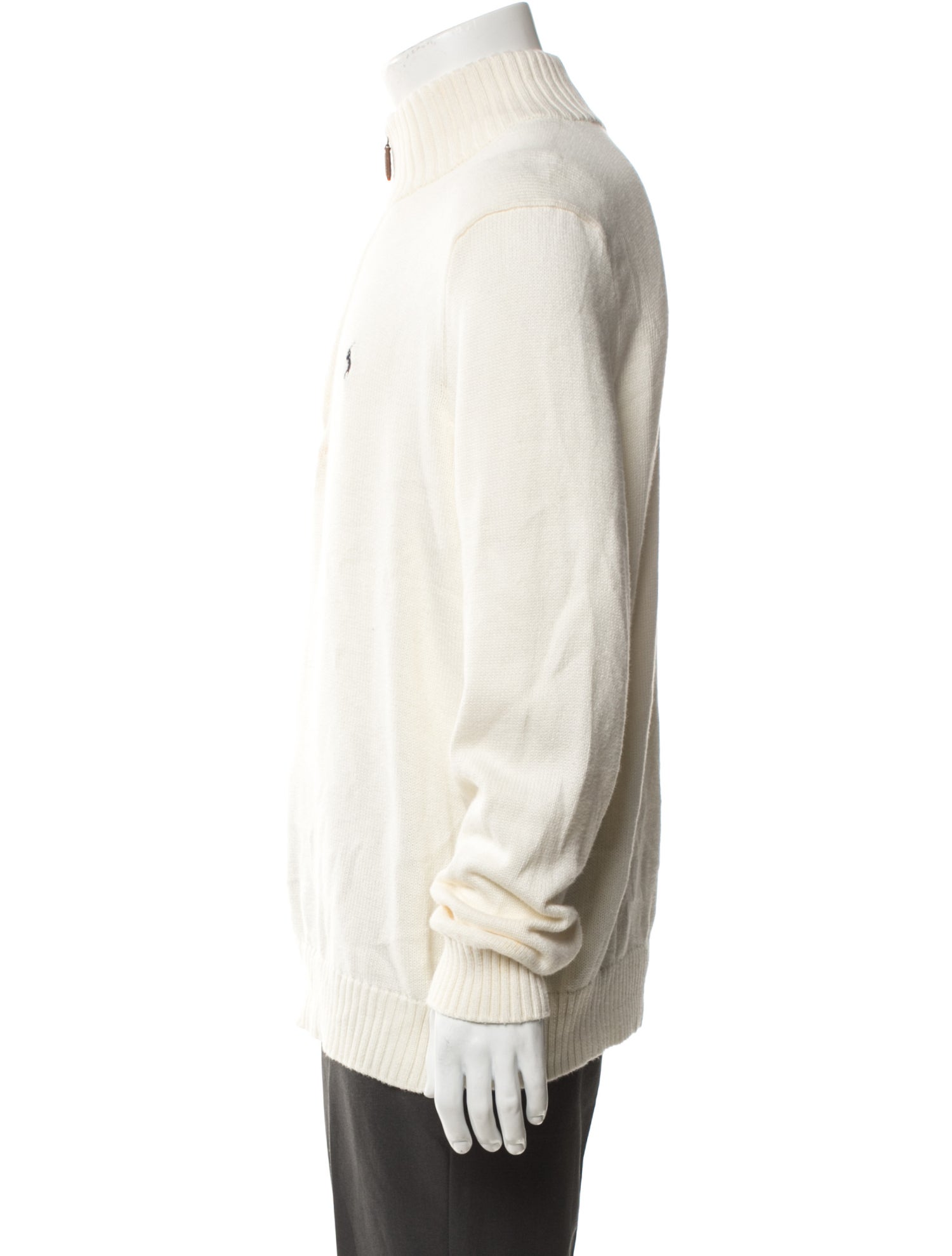 Polo Ralph Lauren Mock Neck Long Sleeve Polo Sweater