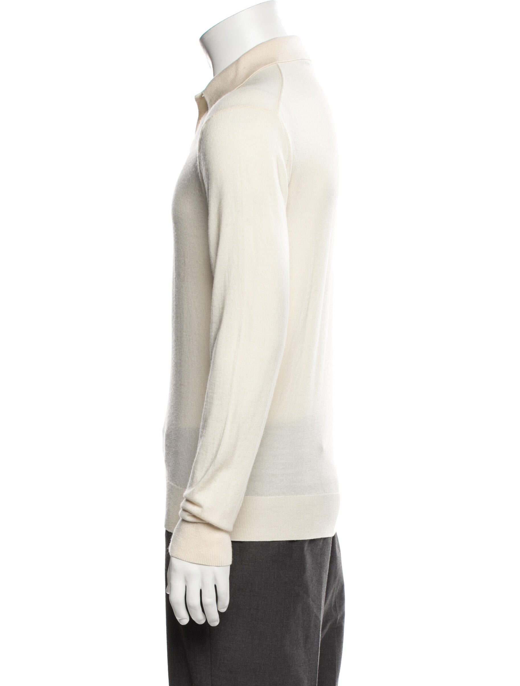 Polo Ralph Lauren Merino Wool Collar Polo Sweater