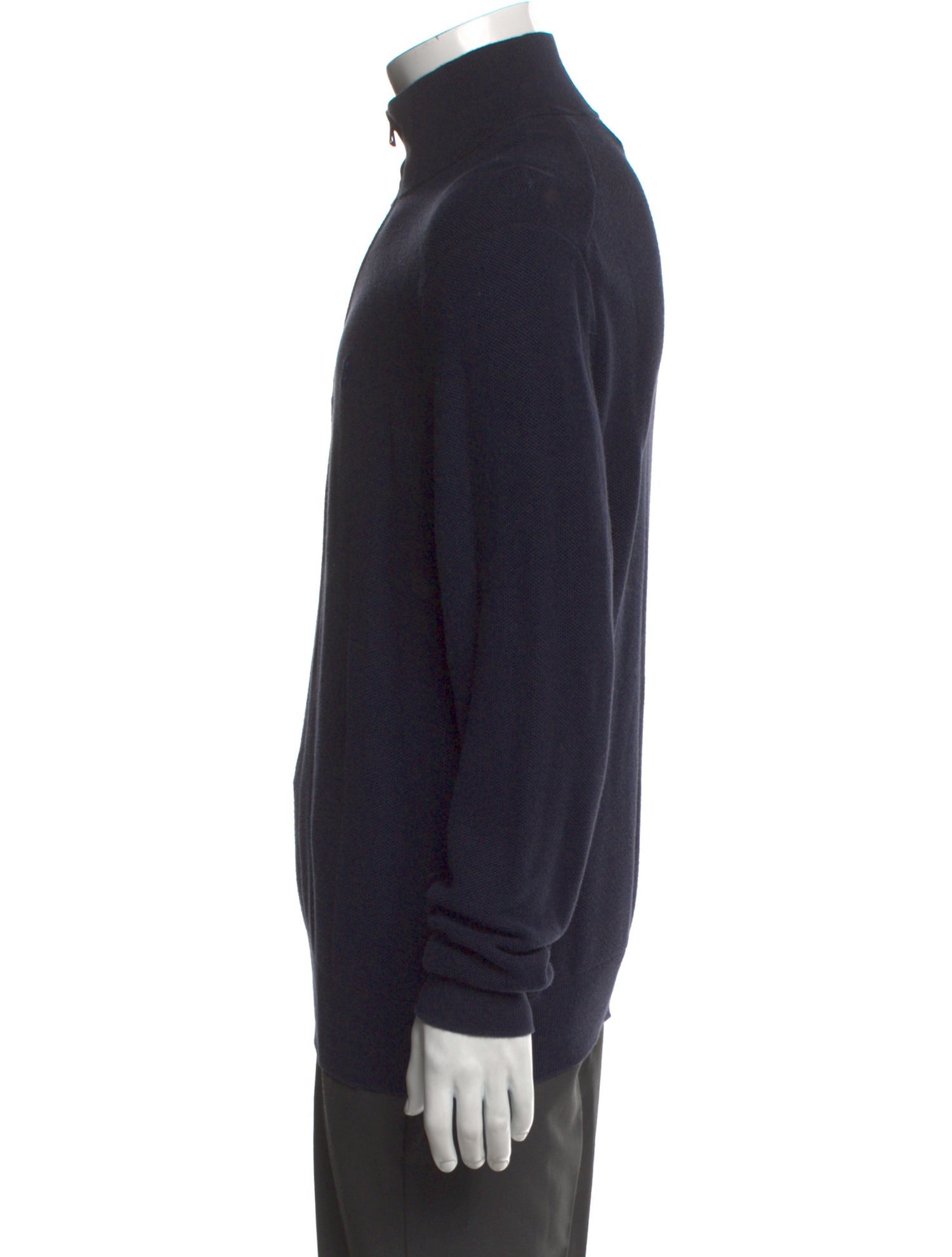 Polo Ralph Lauren Mock Neck Long Sleeve Polo Sweater