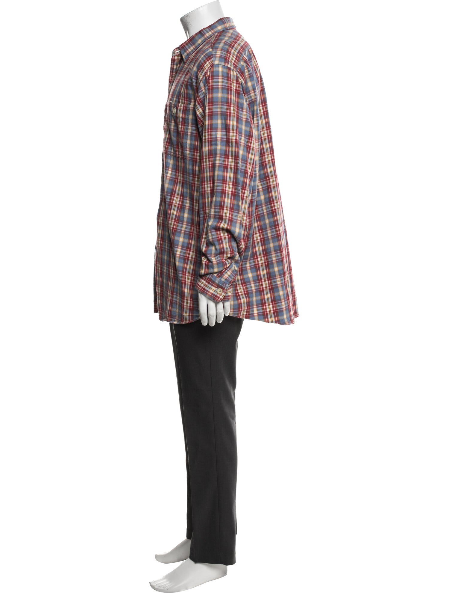 Polo Ralph Lauren Plaid Print Long Sleeve Shirt