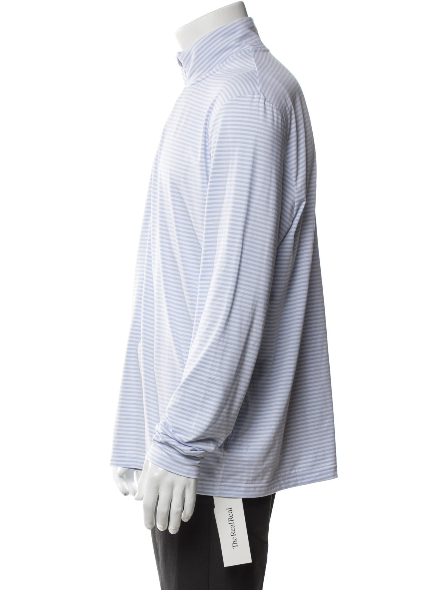 Polo Ralph Lauren Striped Mock Neck Pullover
