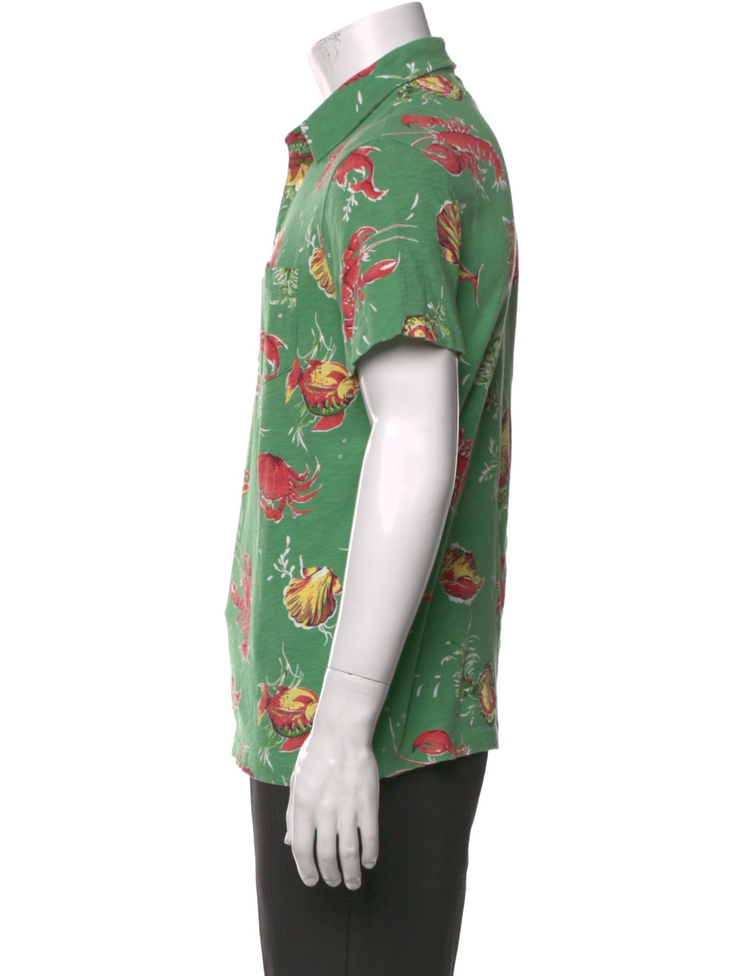 Polo Ralph Lauren Graphic Print Collar Polo Shirt