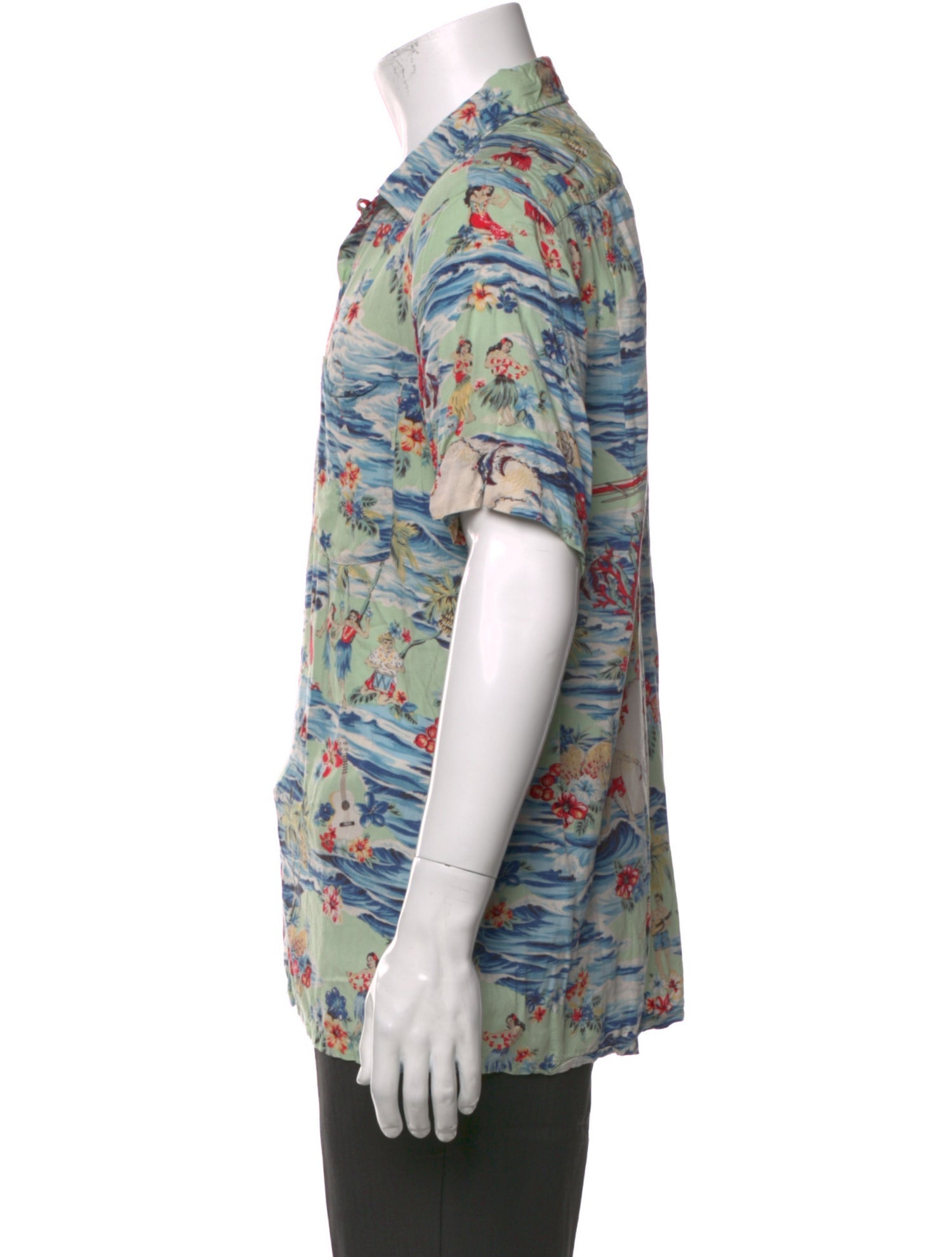 Polo Ralph Lauren Graphic Print Collar Polo Shirt