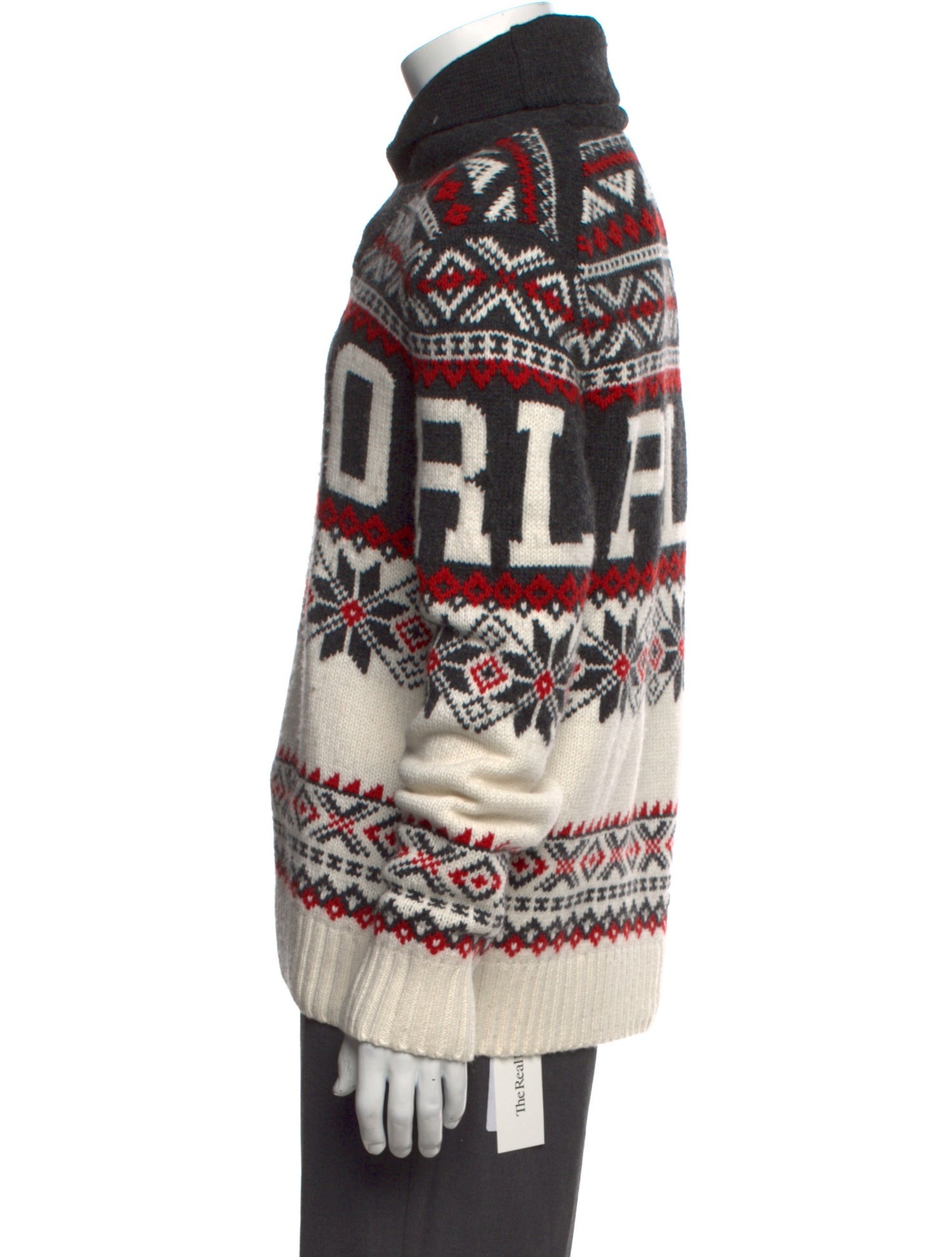 Polo Ralph Lauren Graphic Print Collar Pullover