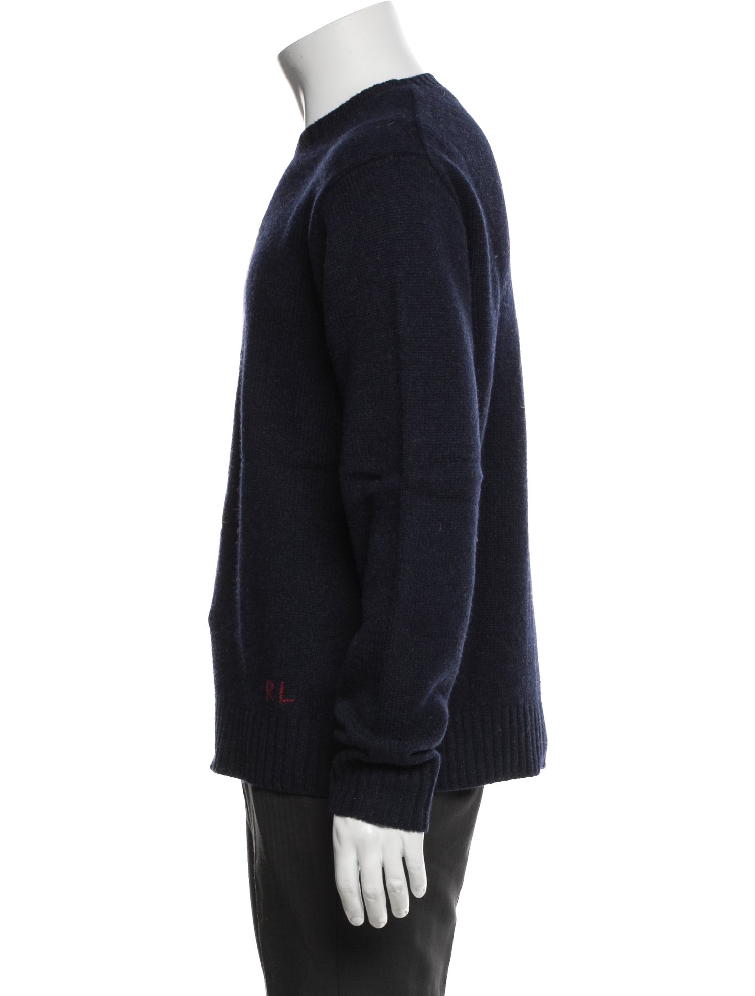 Polo Ralph Lauren Lambswool Graphic Print Pullover