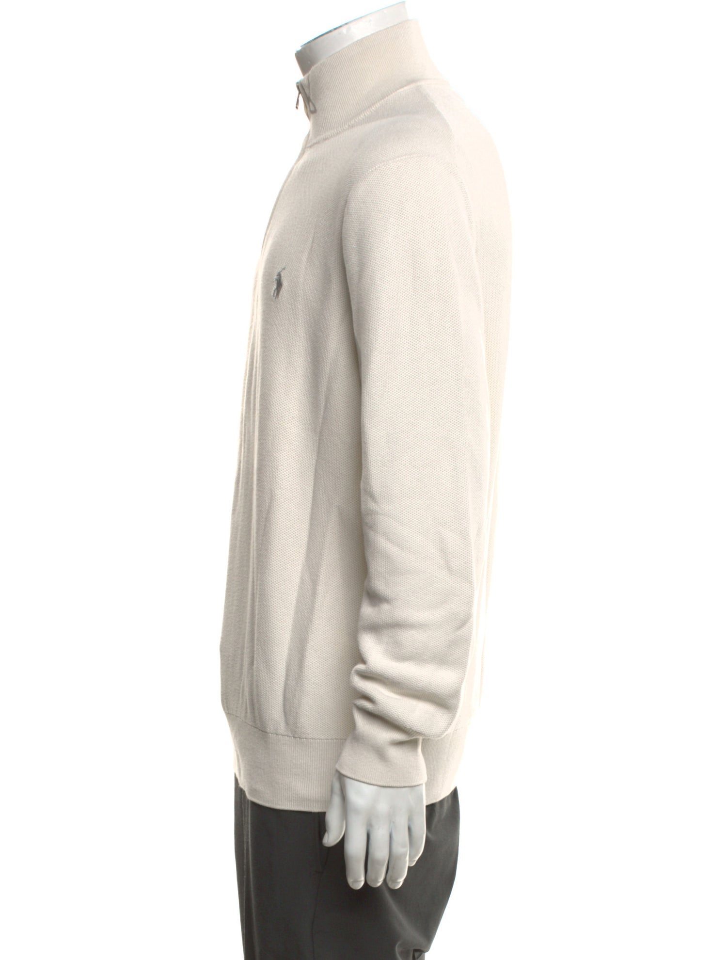 Polo Ralph Lauren Mock Neck Long Sleeve Polo Sweater