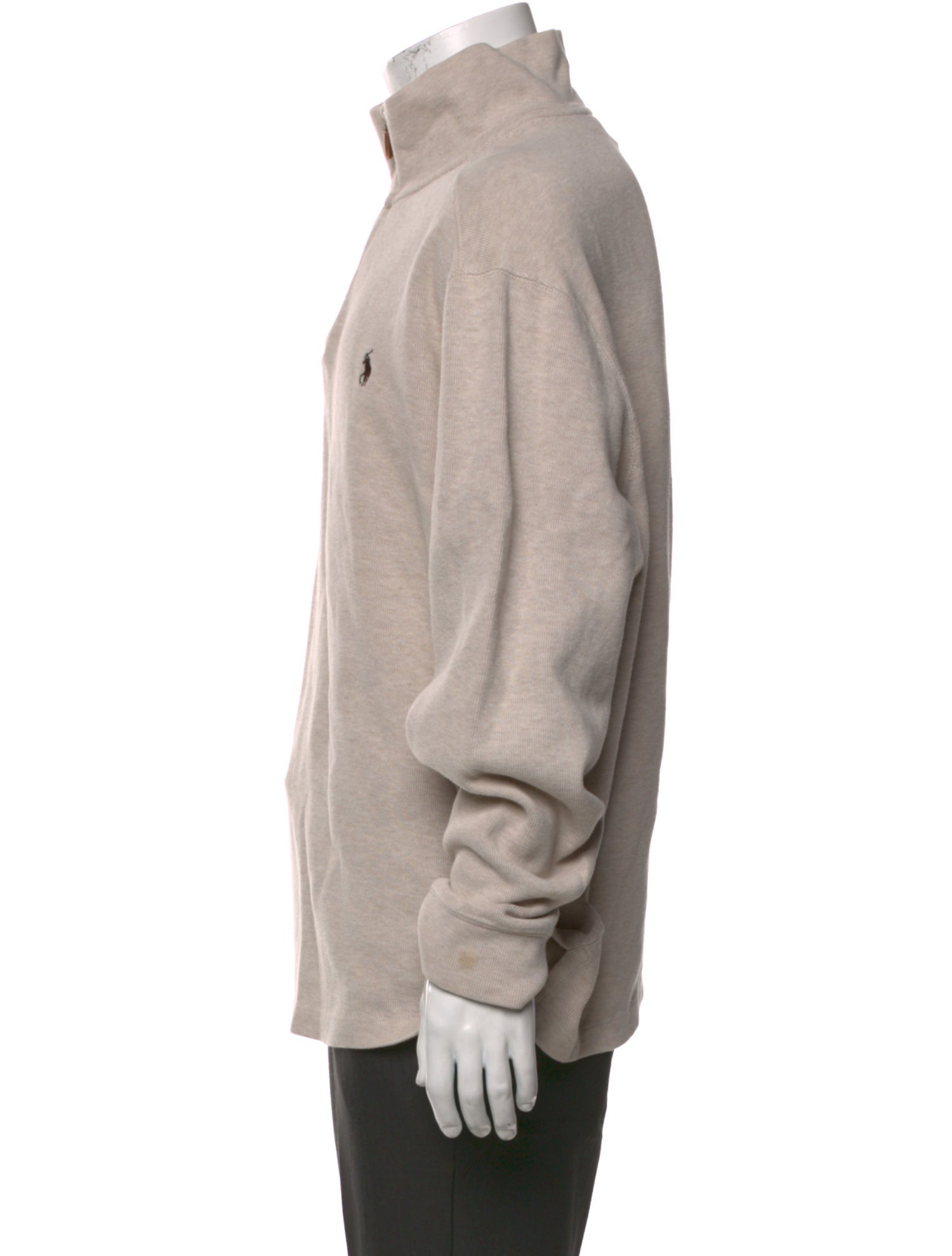 Polo Ralph Lauren Mock Neck Long Sleeve Polo Sweater