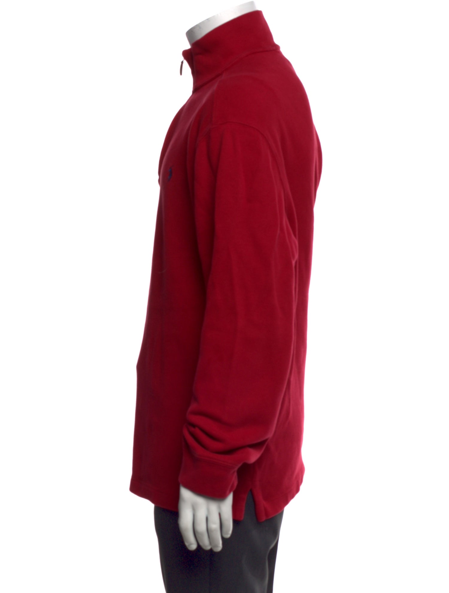 Polo Ralph Lauren Mock Neck Long Sleeve Polo Sweater