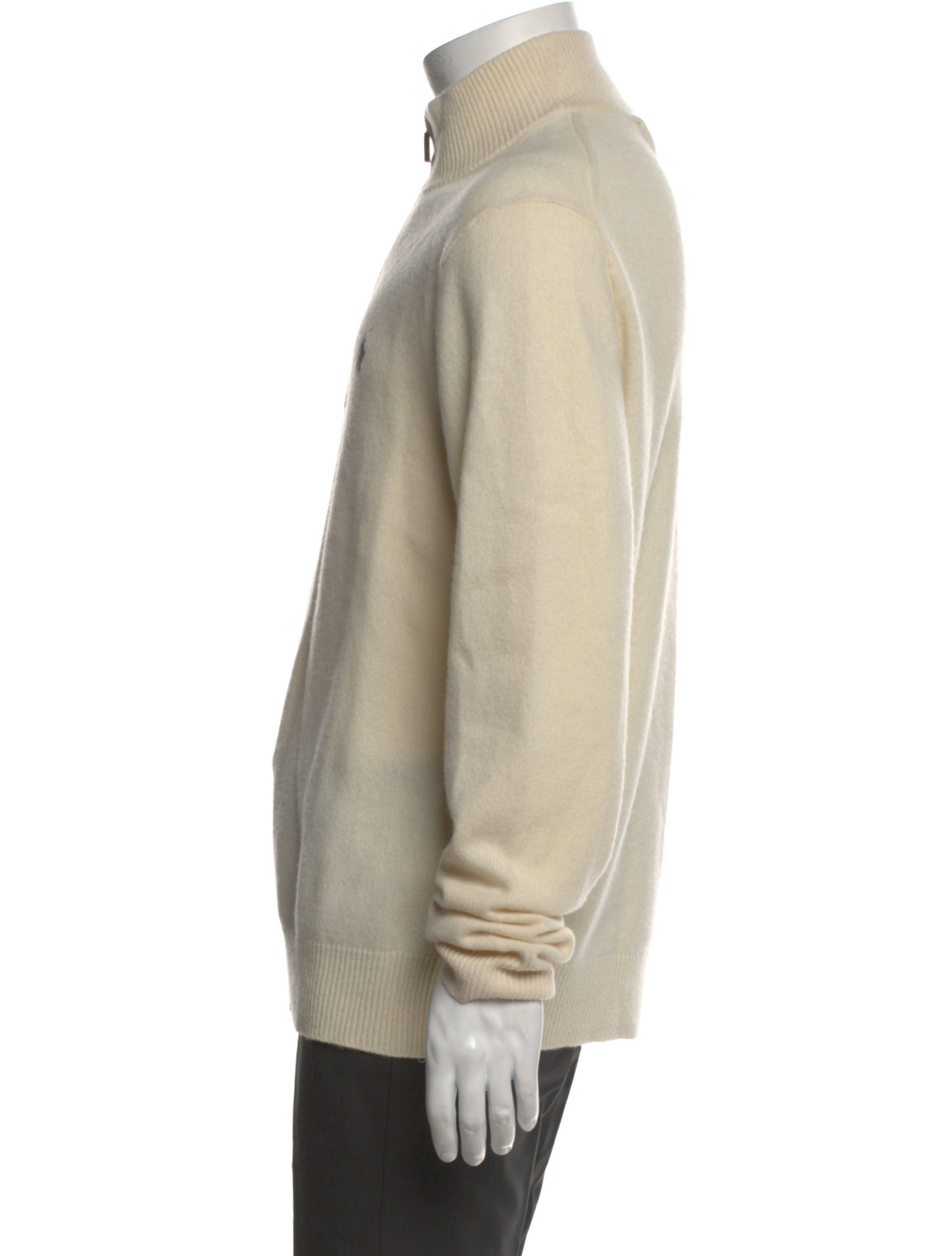 Polo Ralph Lauren Wool Mock Neck Polo Sweater w/ Tags