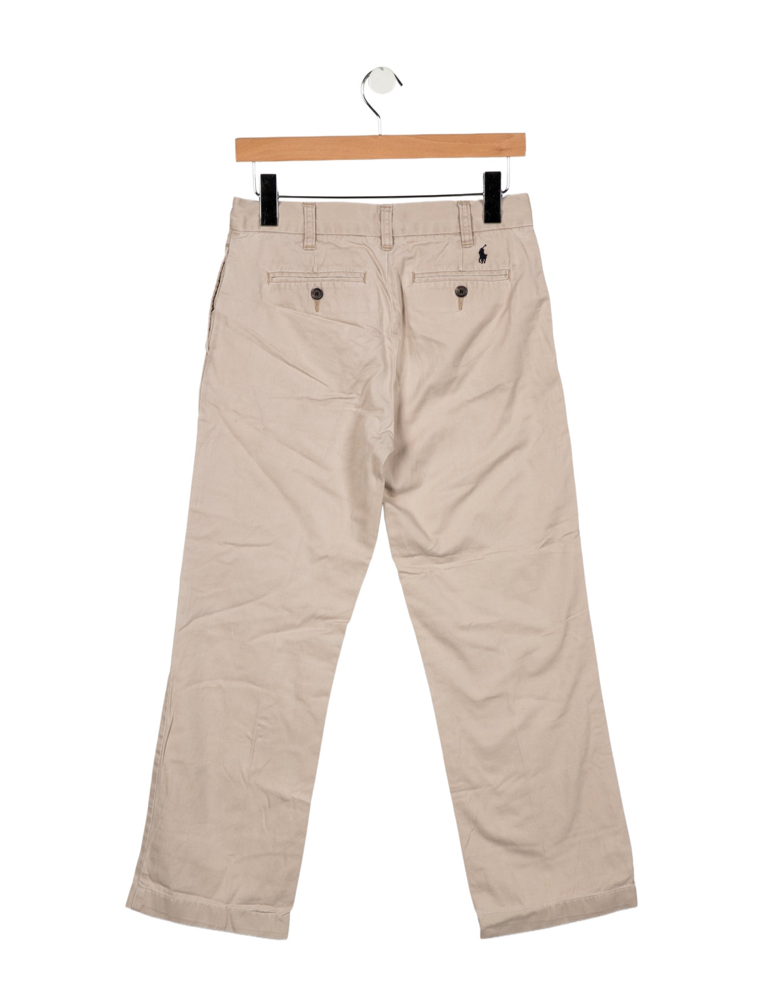 Polo Ralph Lauren Boys' Khaki Straight Leg Pants
