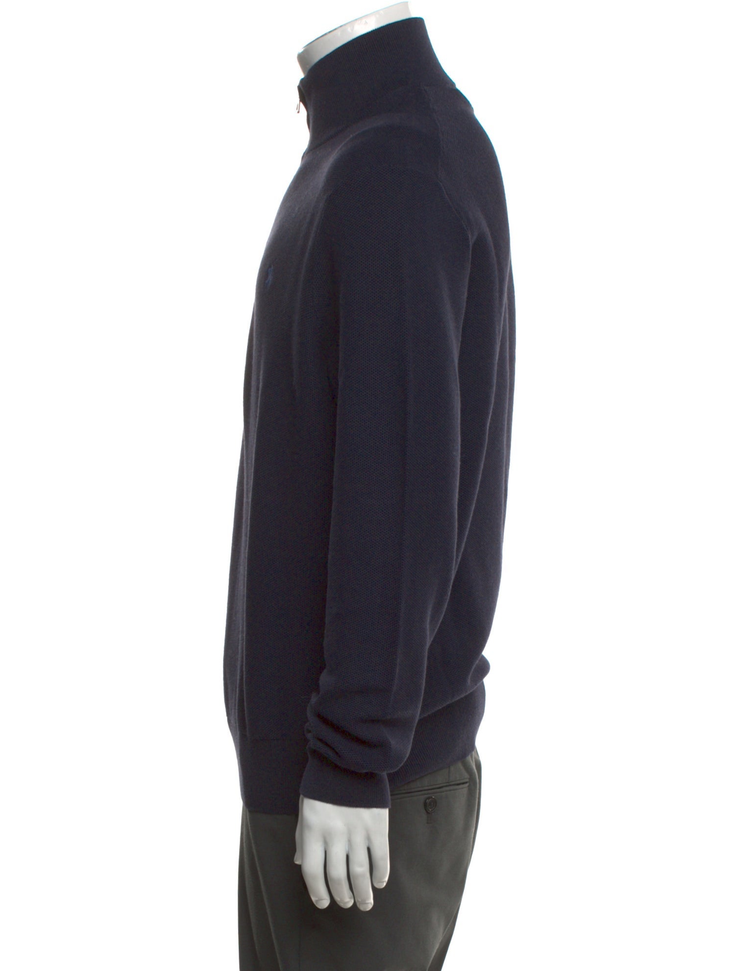 Polo Ralph Lauren Mock Neck Long Sleeve Polo Sweater