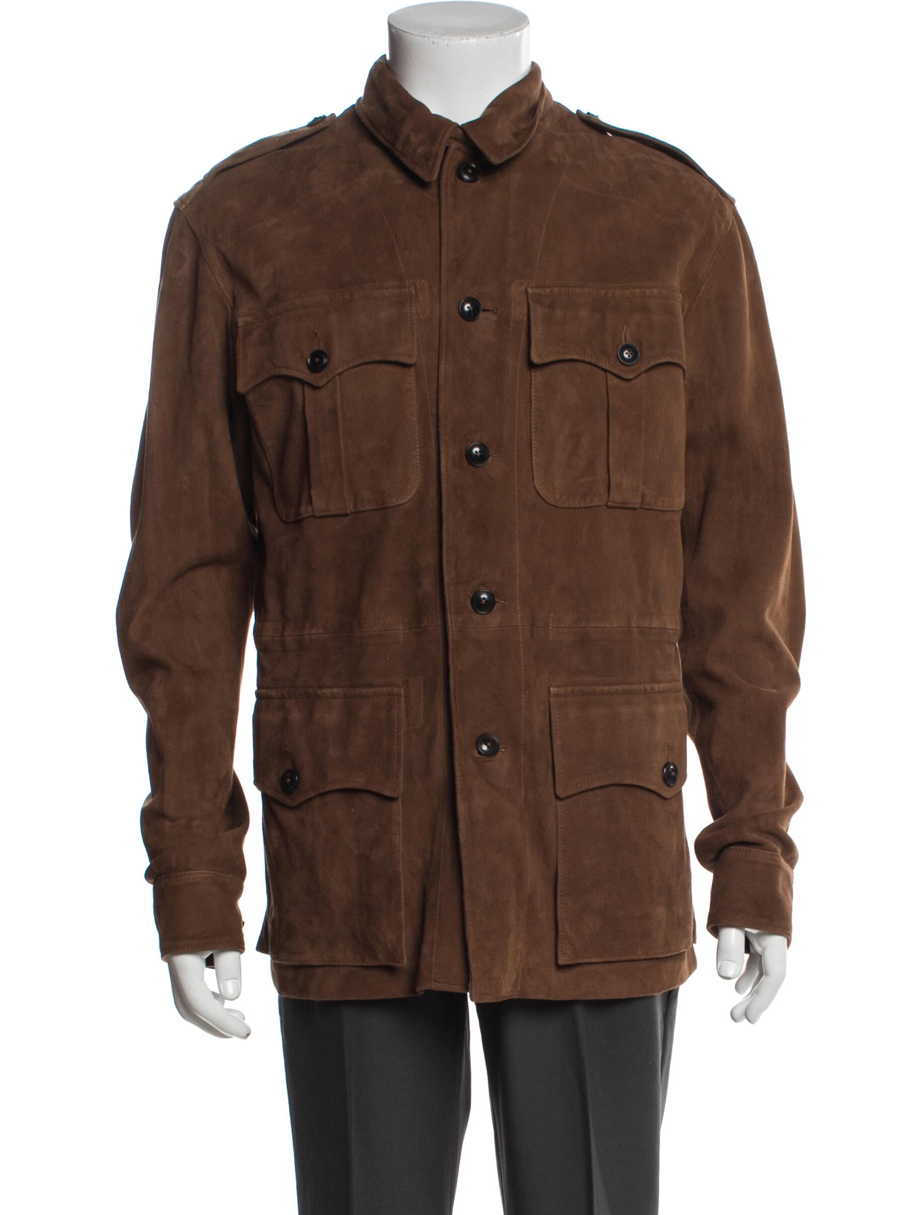 Polo Ralph Lauren Leather Utility Jacket