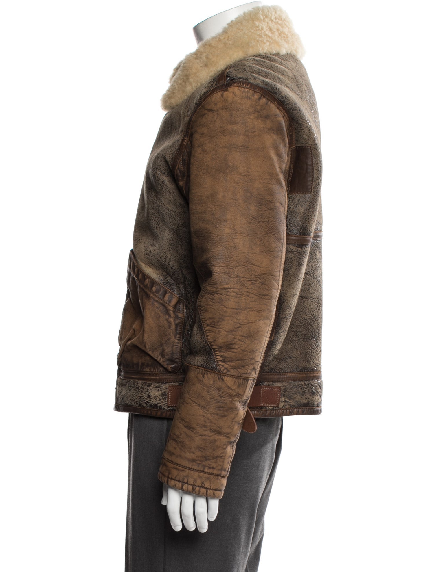 Polo Ralph Lauren Leather Bomber Jacket