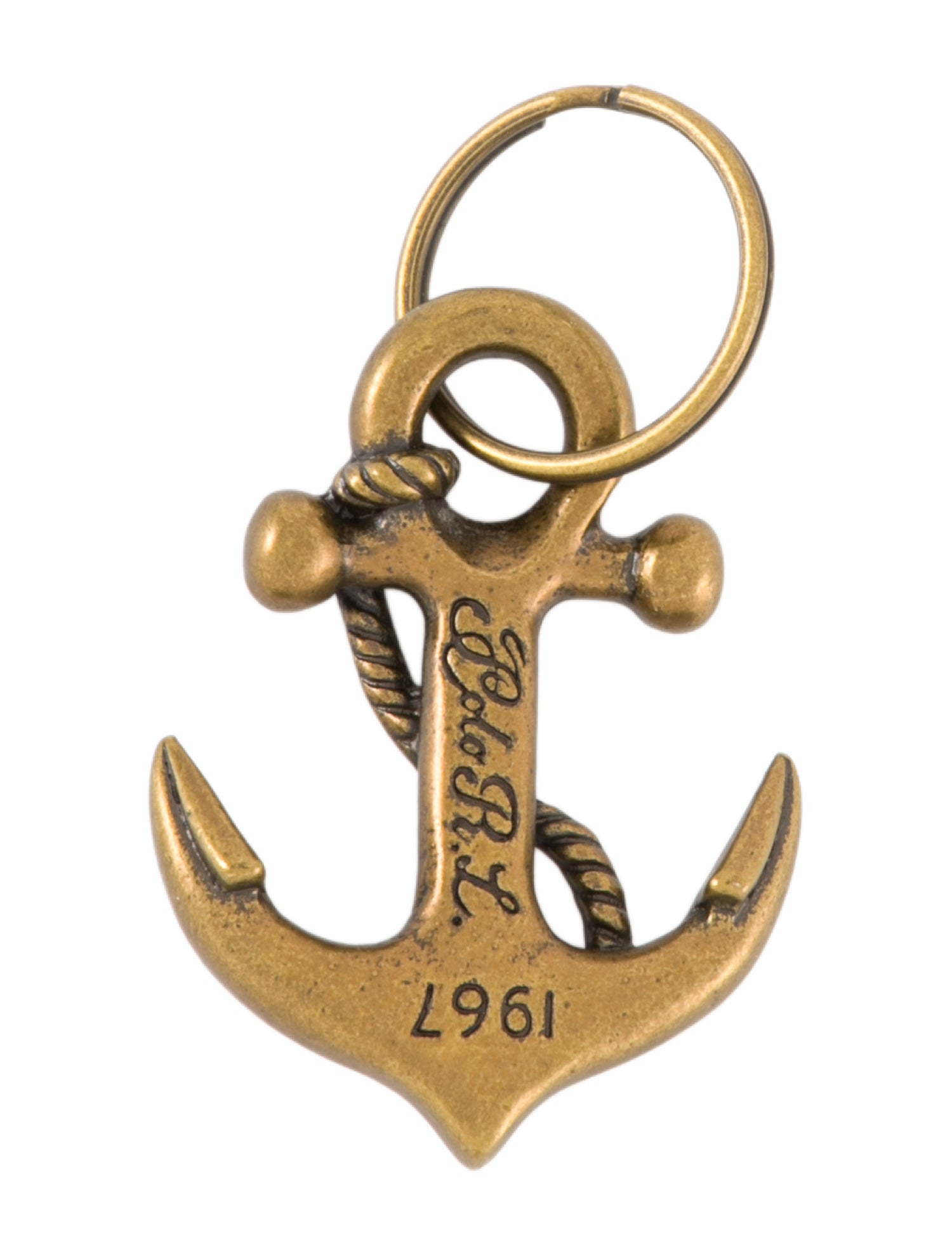Polo Ralph Lauren Metal Anchor Keychain