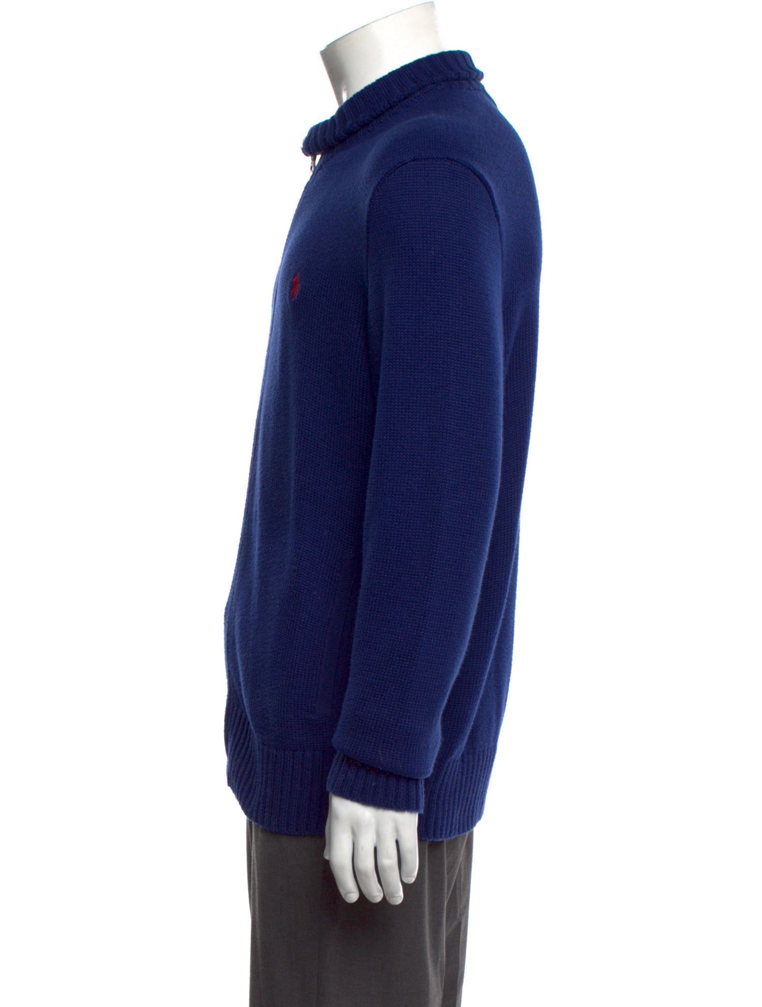 Polo Ralph Lauren Mock Neck Long Sleeve Cardigan