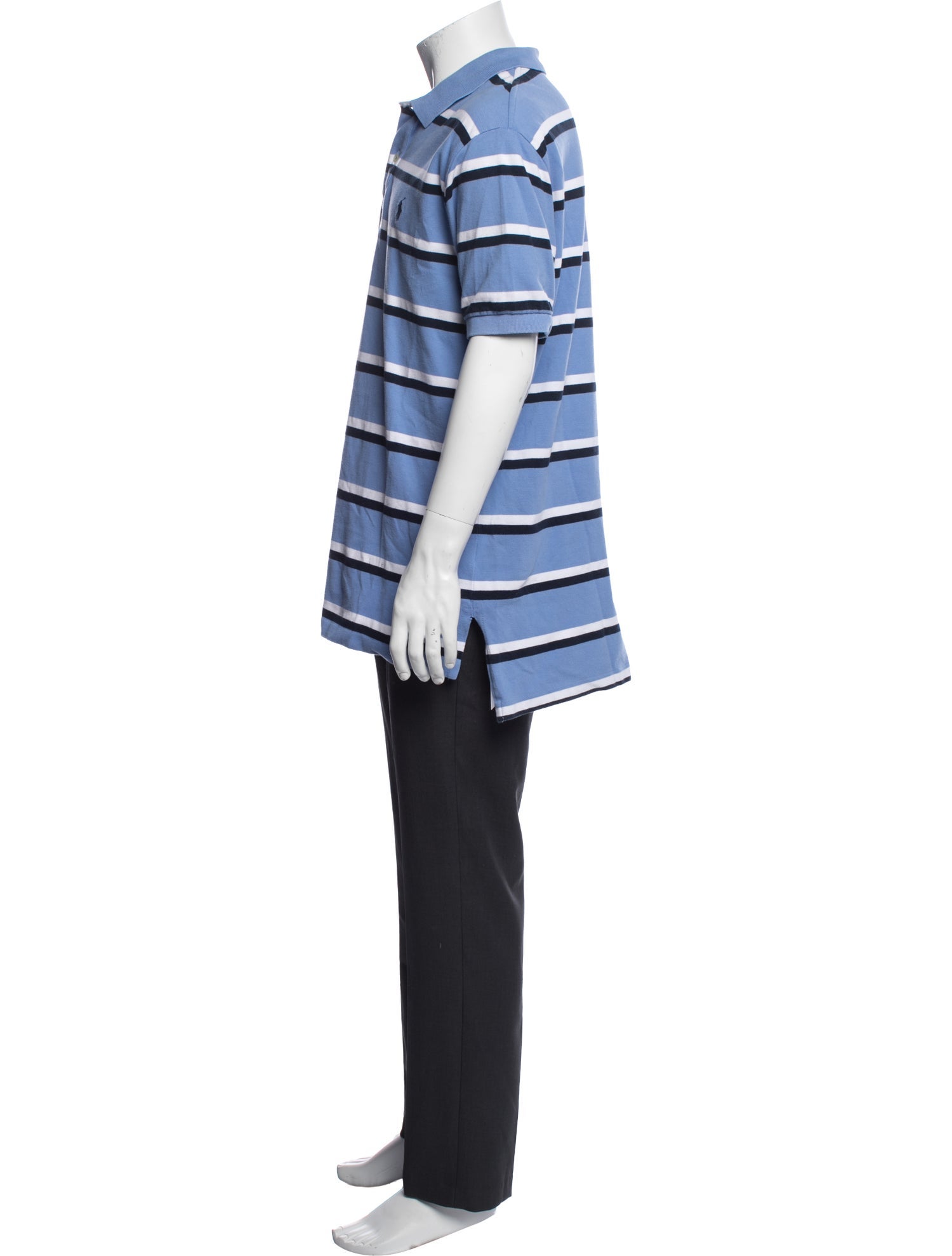 Polo Ralph Lauren Striped Collar Polo Shirt