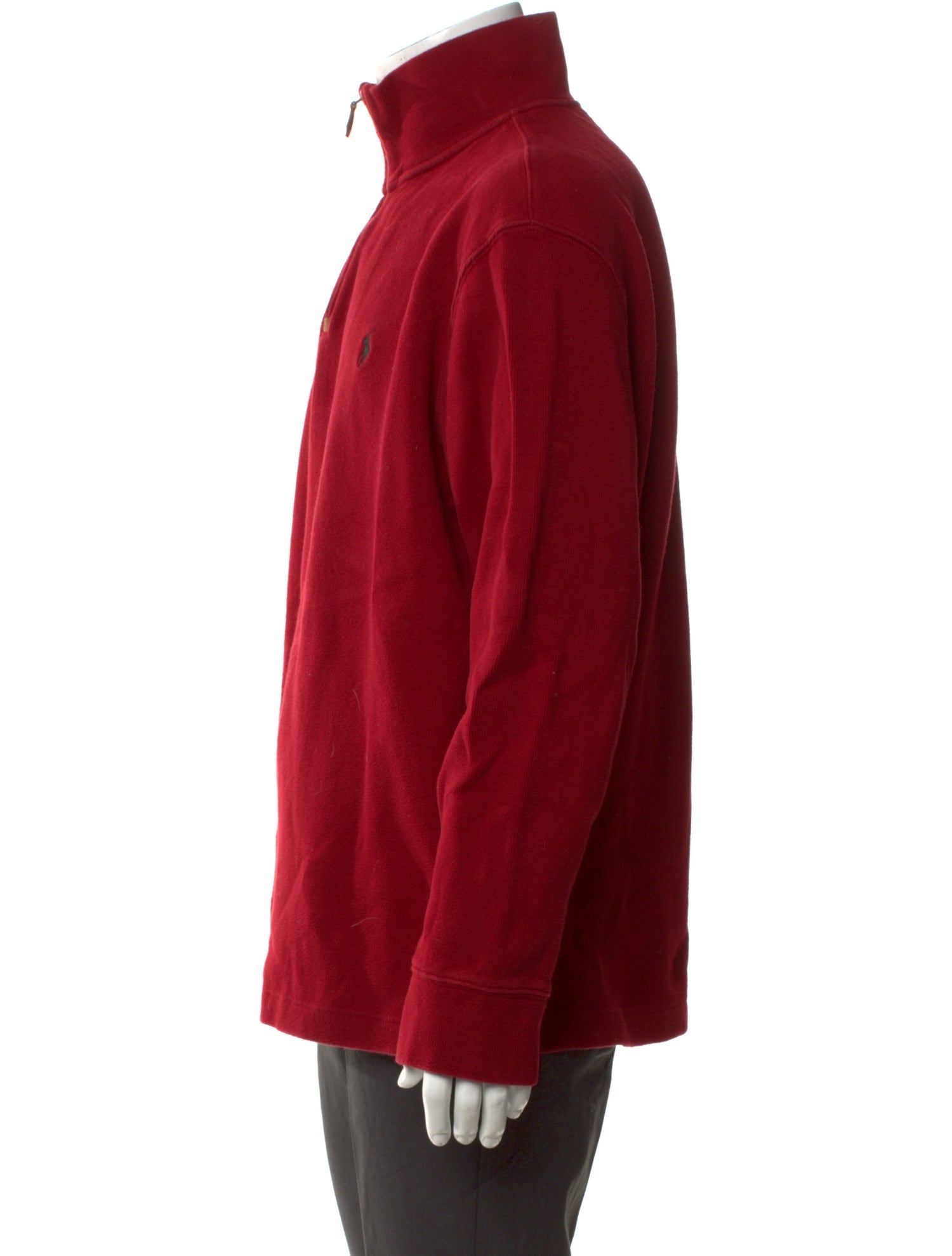 Polo Ralph Lauren Mock Neck Long Sleeve Polo Sweater