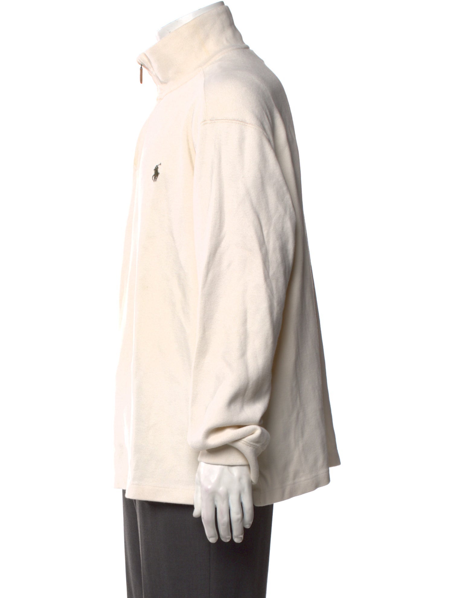 Polo Ralph Lauren Mock Neck Long Sleeve Polo Sweater