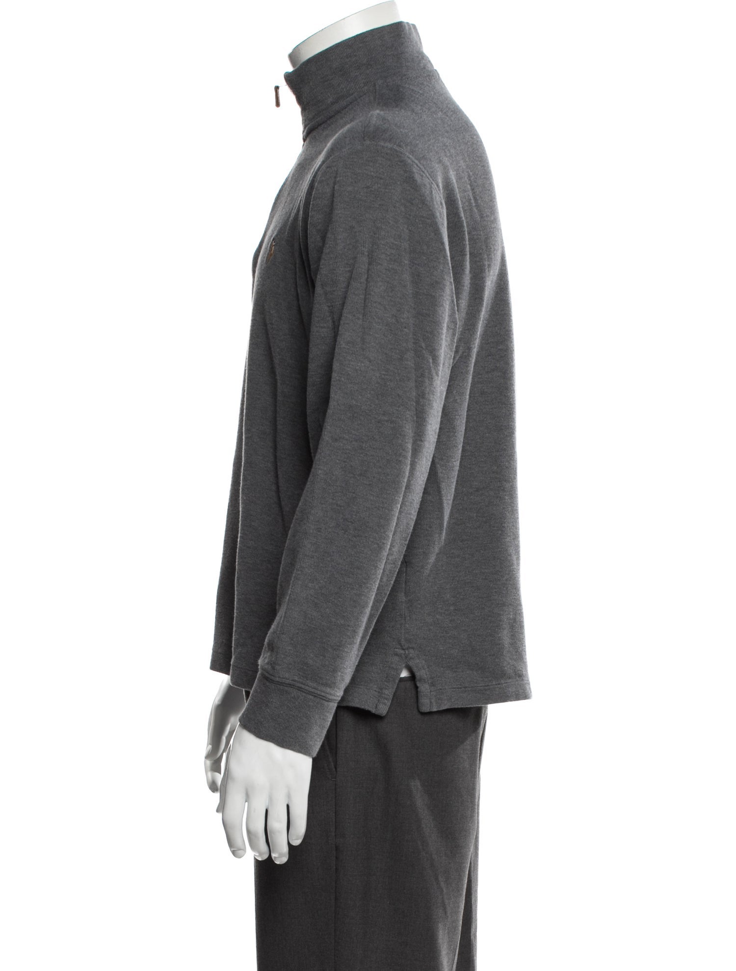 Polo Ralph Lauren Mock Neck Long Sleeve Polo Sweater