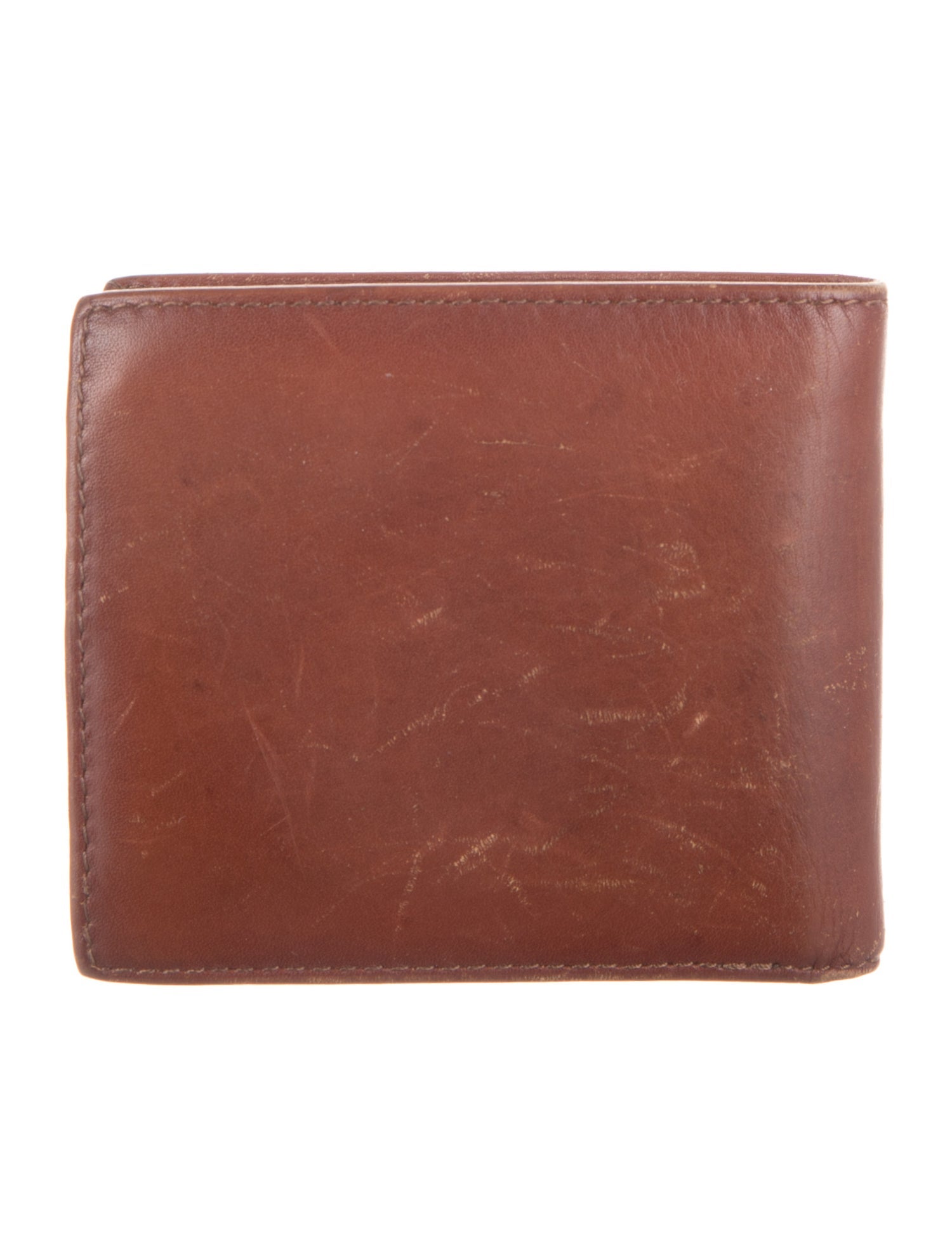 Polo Ralph Lauren Leather Graphic Print Bifold Wallet