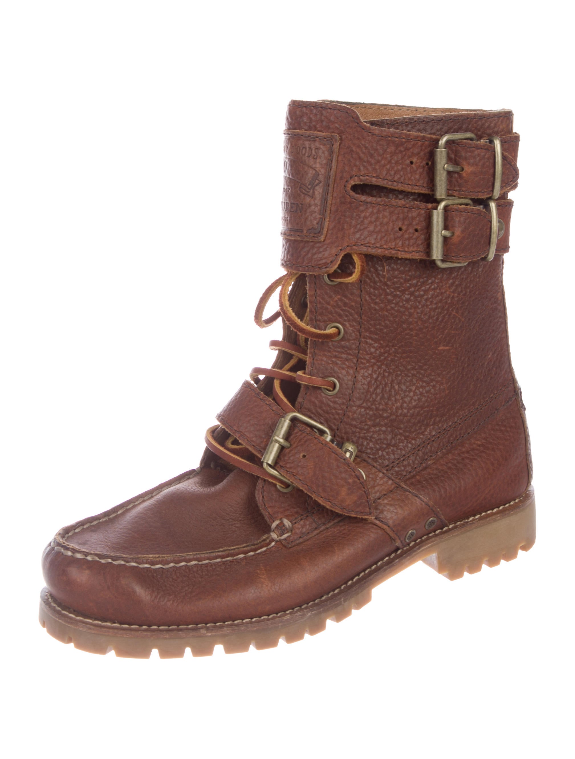 Polo Ralph Lauren Brockton Ankle Boots - Brown Boots, Shoes
