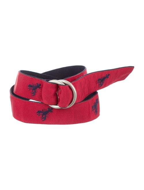Polo Ralph Lauren Silver-Tone Buckle Lobster-Embro