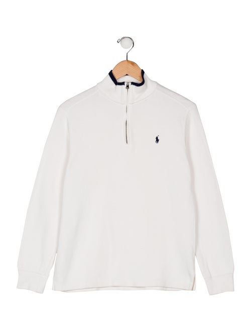 Polo Ralph Lauren Boys' Mock Neck Long Sleeve Pullover