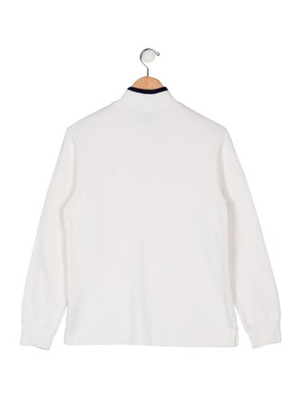 Polo Ralph Lauren Boys' Mock Neck Long Sleeve Pullover