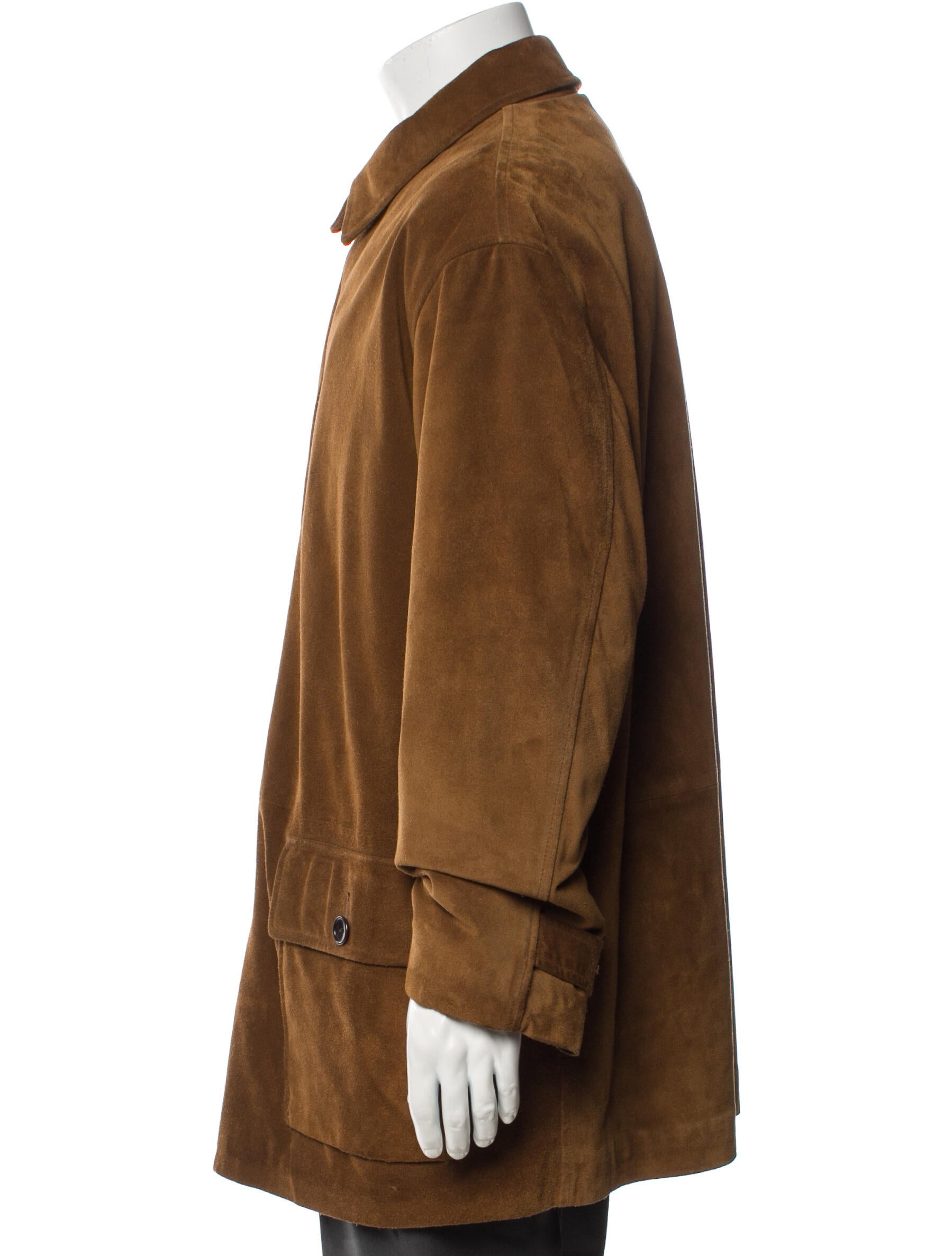 Polo Ralph Lauren Leather Utility Jacket Brown Outerwear, Clothing WPRLN64023 The RealReal