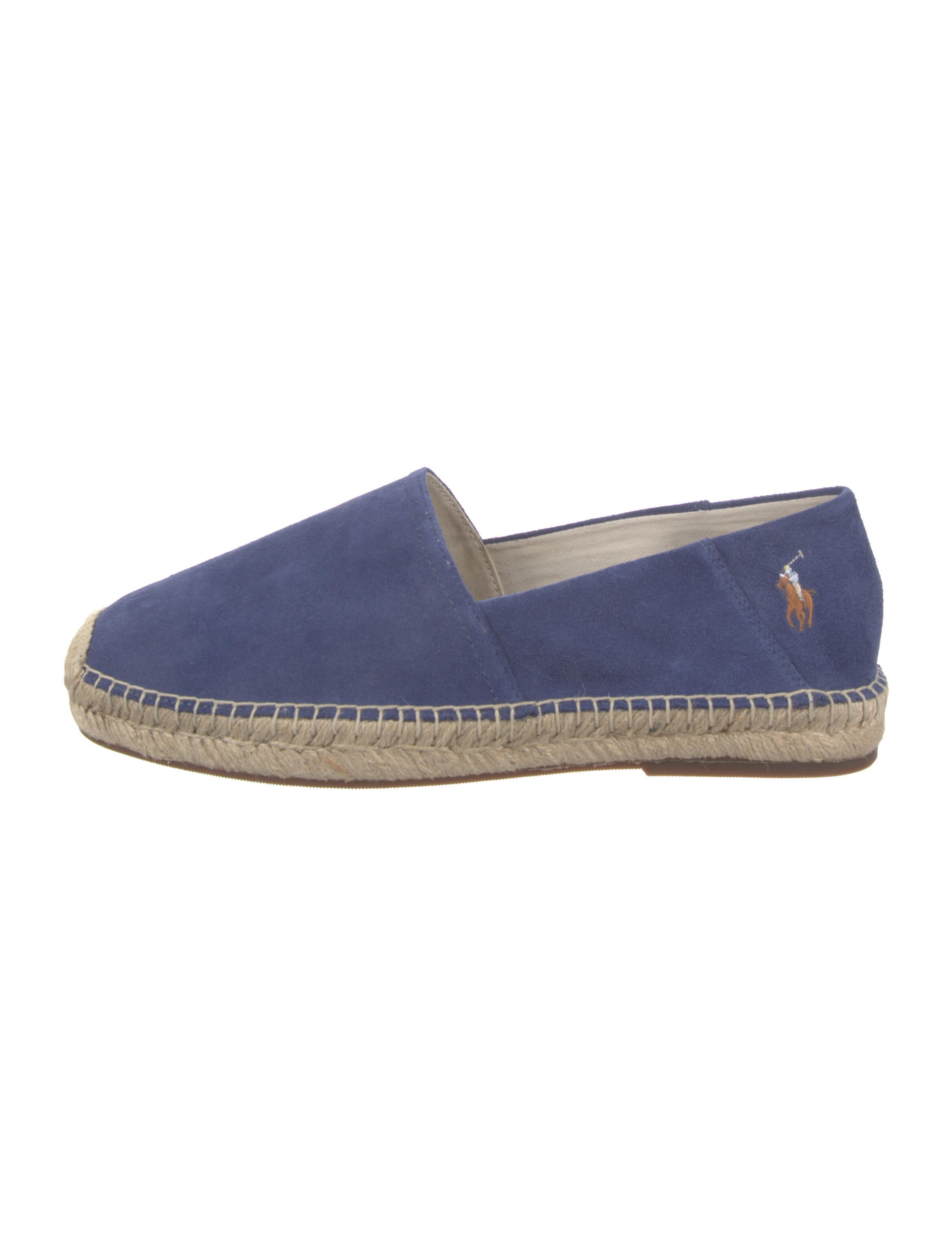 Polo Ralph Lauren Suede Espadrilles Blue Espadrilles, Shoes WPRLN65050 The RealReal