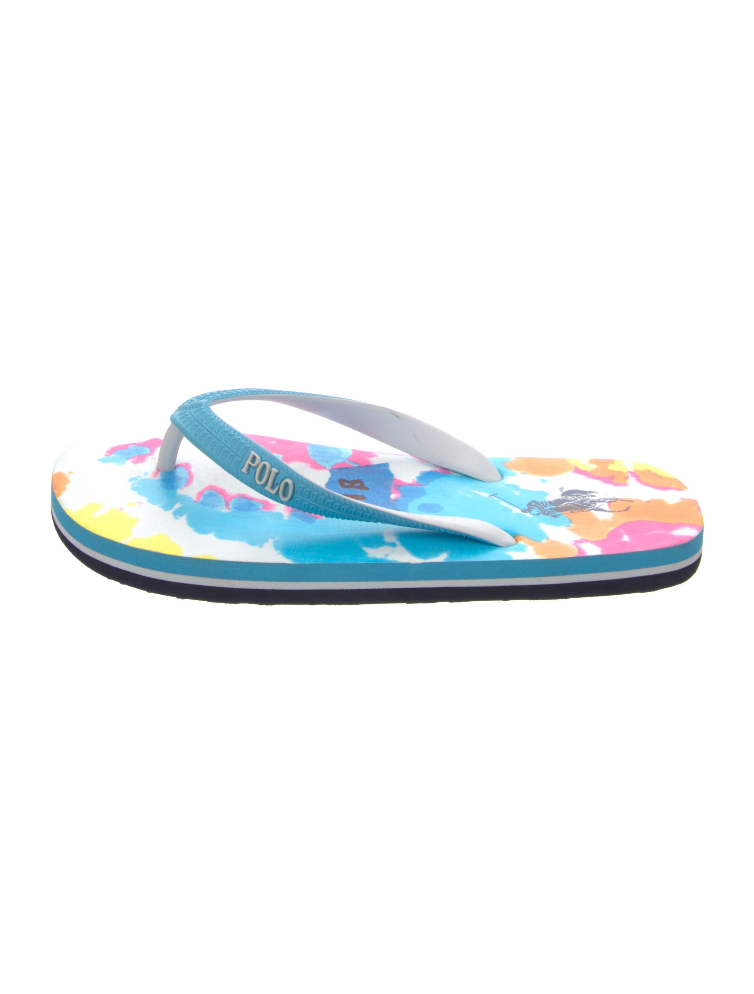 Polo Ralph Lauren Rubber Printed Flip Flops