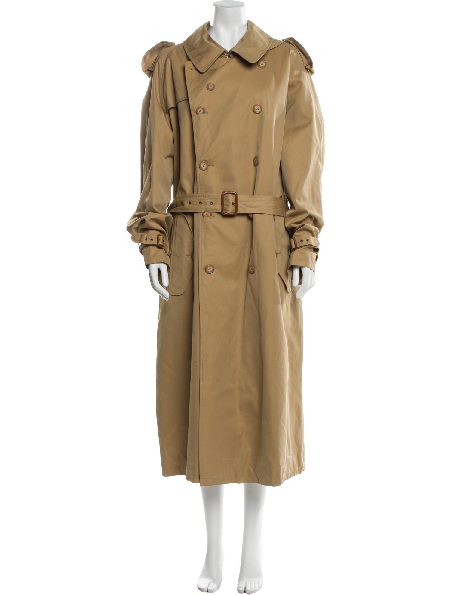 Burberry's BURBERRY LONDON trench coat, women's size XS polyester navy blue type Vintage Second Hand