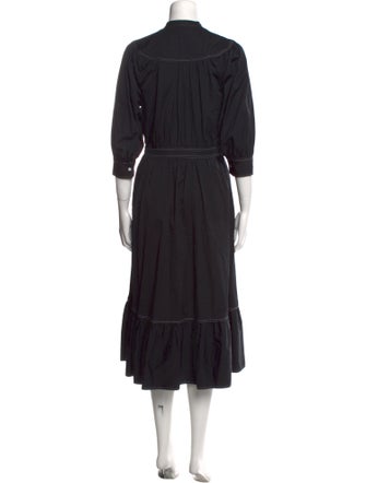 Polo Ralph Lauren V-Neck Long Dress