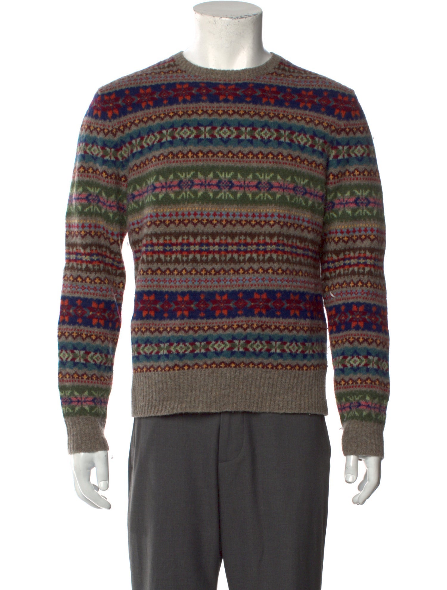 Polo Ralph Lauren Wool Printed Pullover