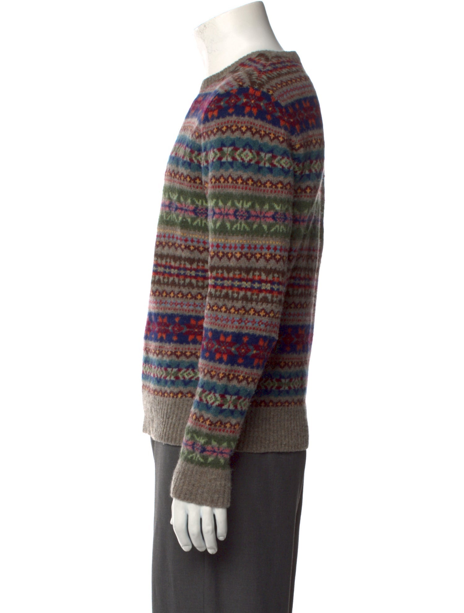 Polo Ralph Lauren Wool Printed Pullover