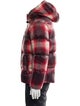 Polo Ralph Lauren Plaid Print Puffer Coat