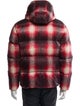 Polo Ralph Lauren Plaid Print Puffer Coat