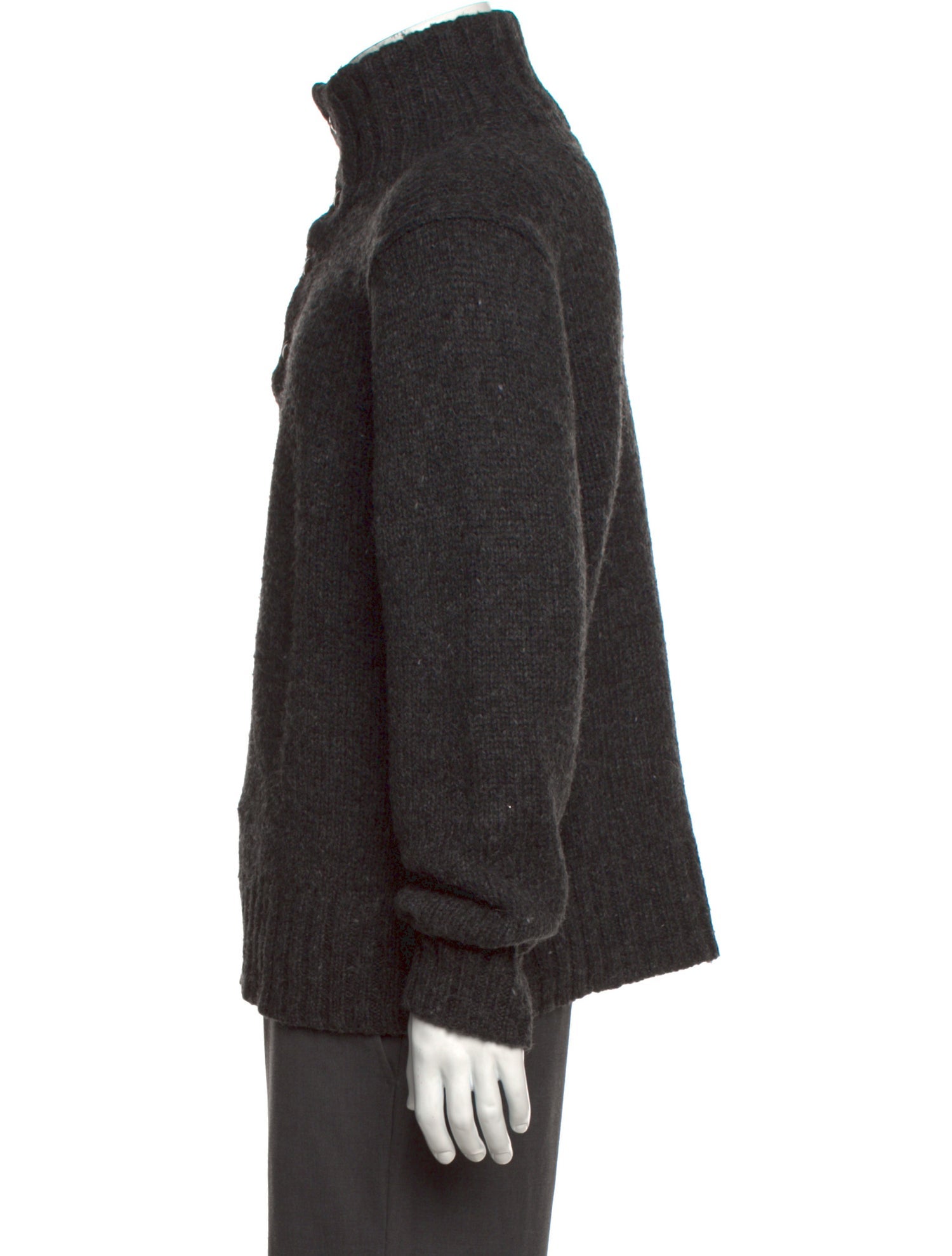 Polo Ralph Lauren Mock Neck Long Sleeve Cardigan