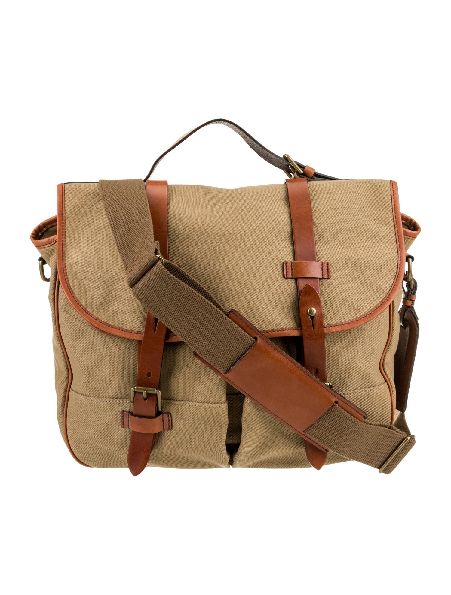 Polo Ralph Lauren Canvas Messenger Bag