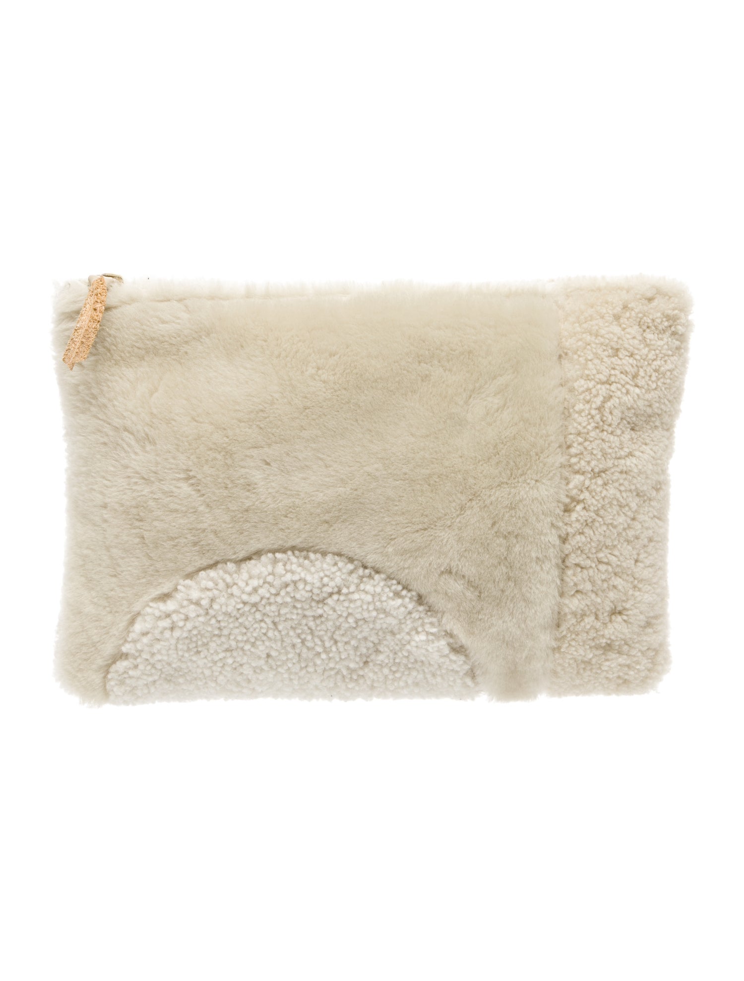 Primecut Shearling Clutch