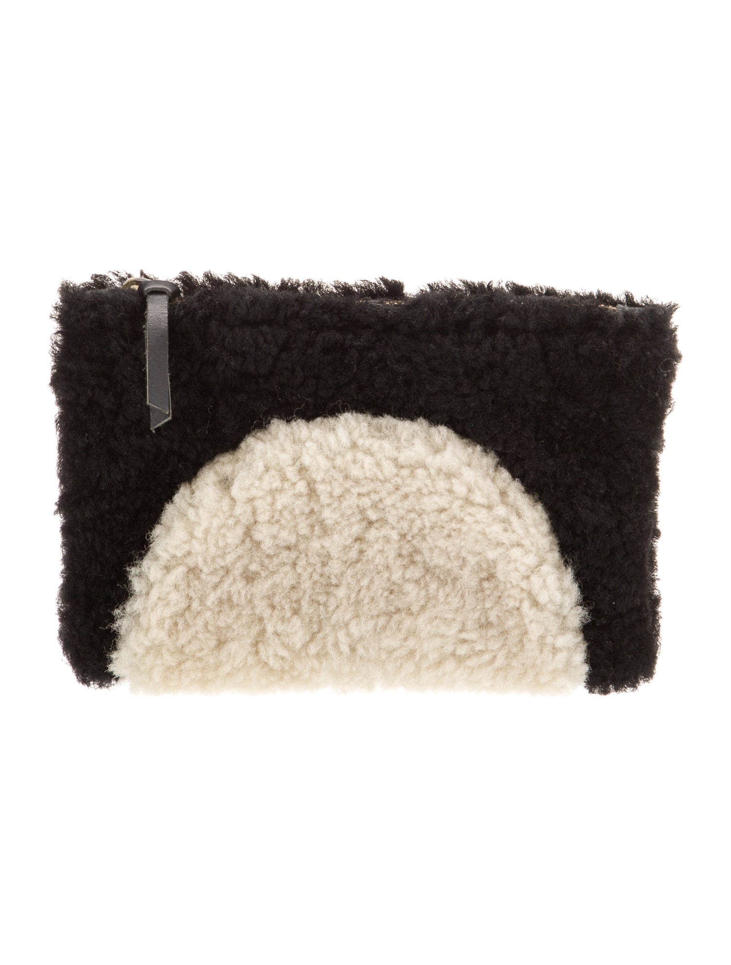 Primecut Faux Fur Clutch