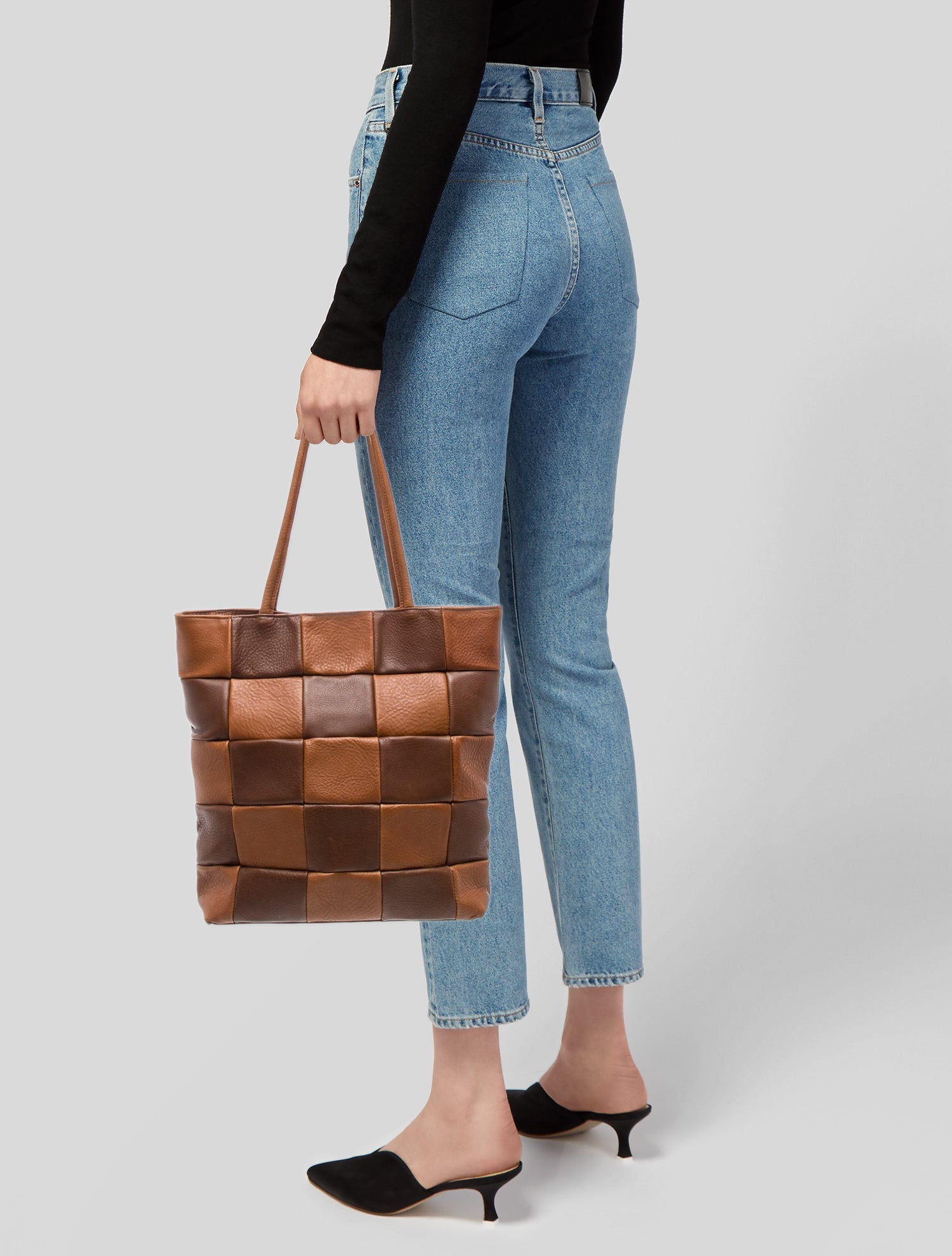 Primecut Leather Tote