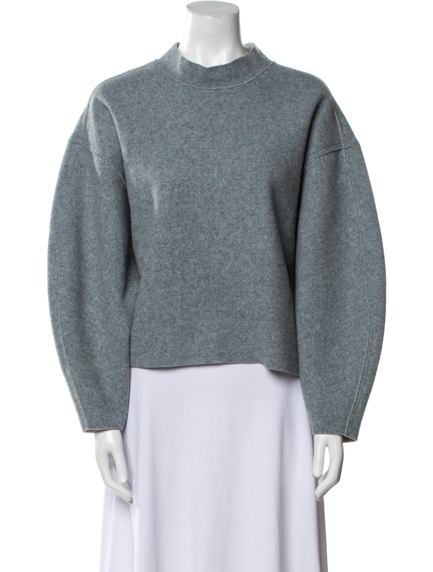 PROCHE Wool Crew Neck Sweatshirt