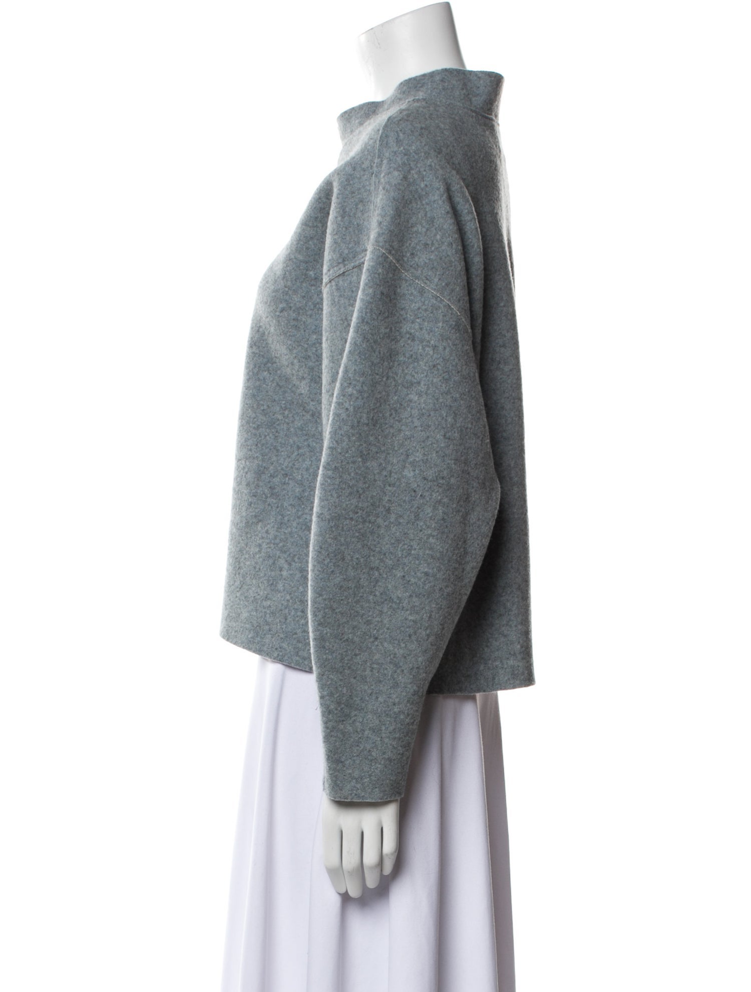 PROCHE Wool Crew Neck Sweatshirt