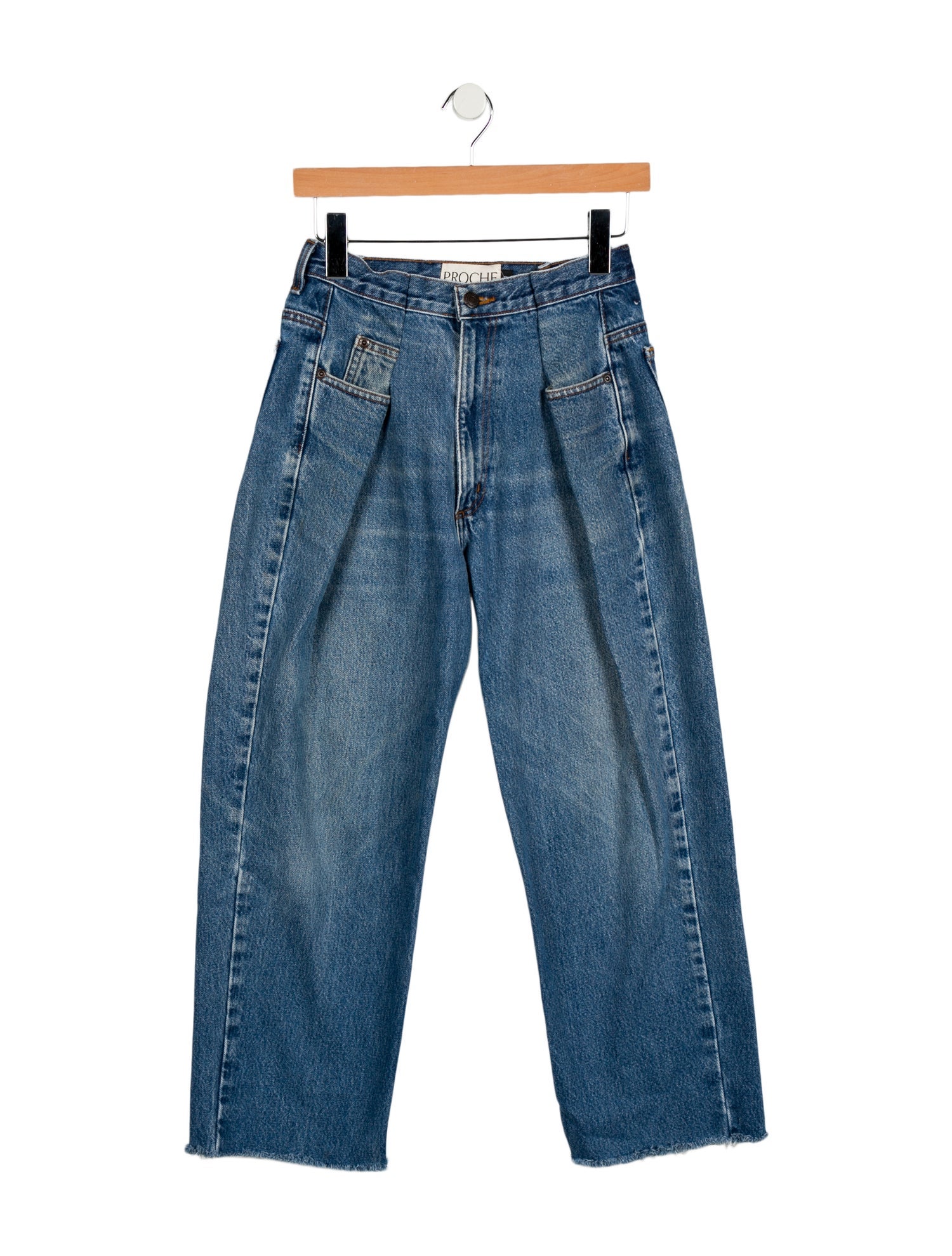 PROCHE High-Rise Wide Leg Jeans w/ Tags